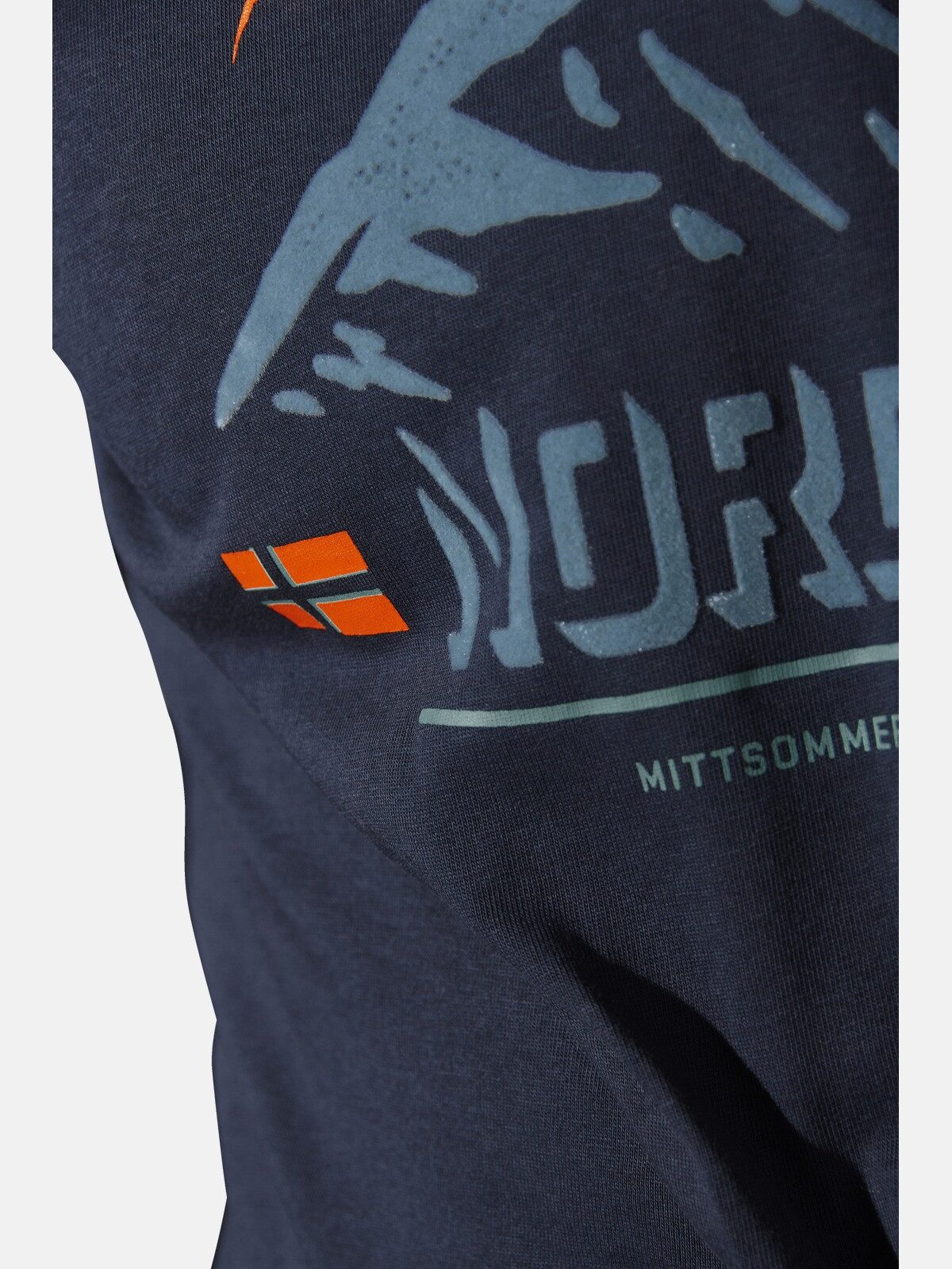 Jan Vanderstorm T-Shirt SVENBOR mit nordischem Aufdruck – Bild 5 von 5