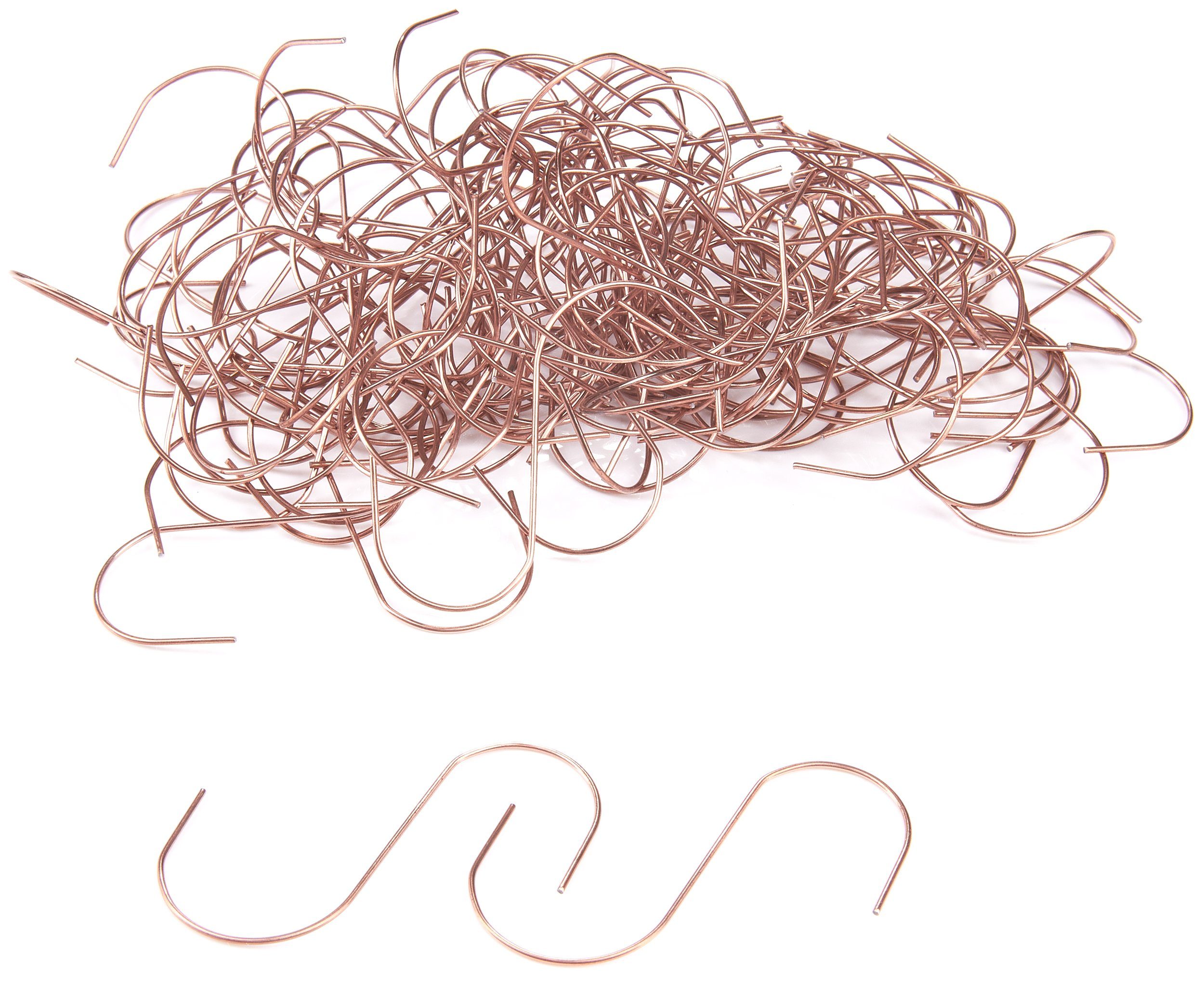 BRUBAKER Dekohänger 50x Kugelaufhänger S-Haken aus Metall (50 St), Baumkuge günstig online kaufen