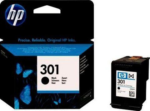HP HP original Druckerpatrone 301 Black Tintenpatrone (3 Probemonate gratis* drucken)