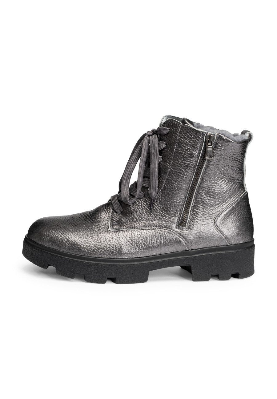 vitaform Damen Stiefeletten Hirschleder Stiefelette