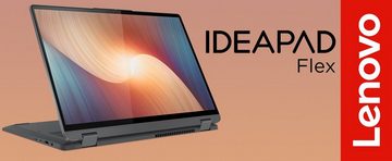 Lenovo IdeaPad Flex 5 Notebook (AMD Ryzen 5 7530U, Radeon Grafik, 512 GB SSD, FullHD 8GB Zuverlässige Performance,schlankes Design,langeAkkulaufzeit)