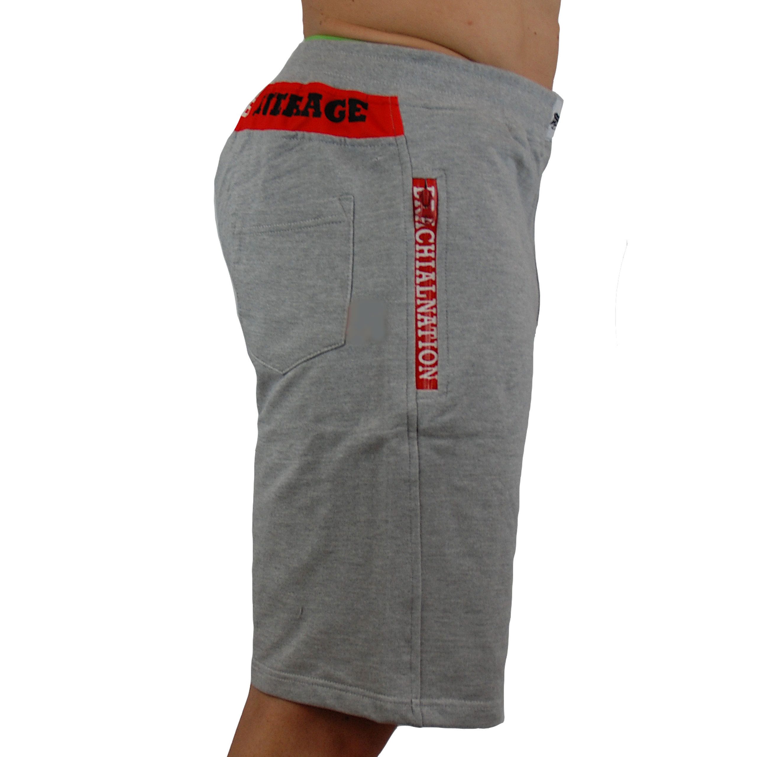 BRACHIAL THE LIFESTYLE COMPANY Trainingsshorts Brachial Short "Rude" grau