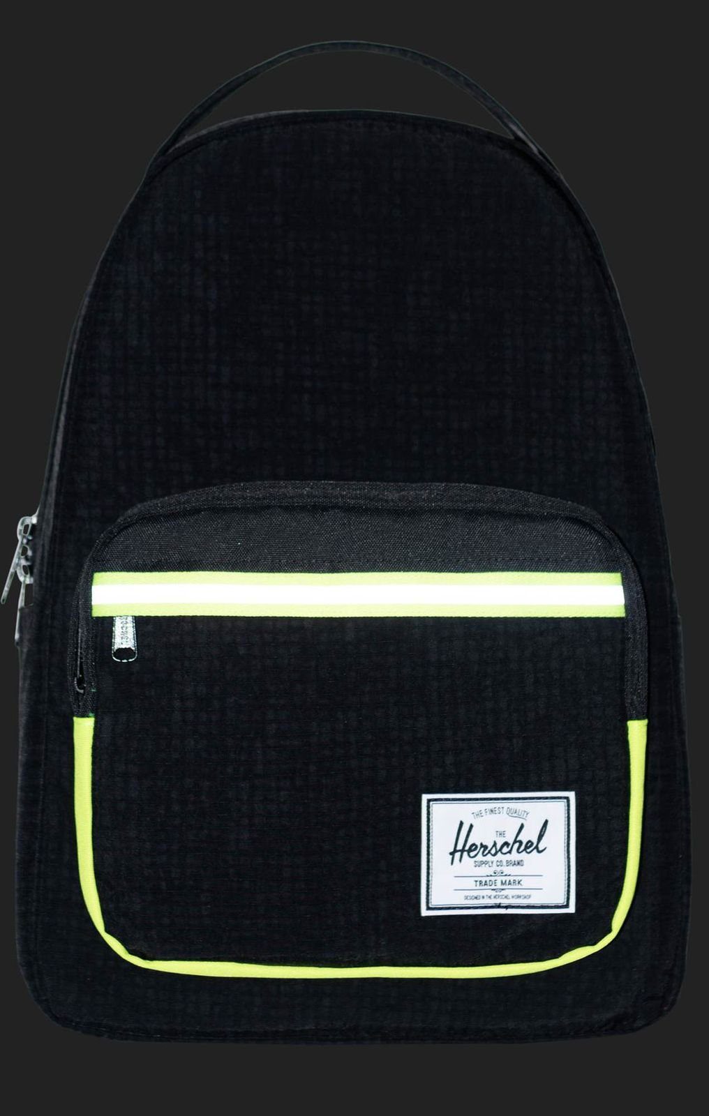 Herschel Rucksack Black / Yellow Ripstop / Safety Miller Enzyme Black