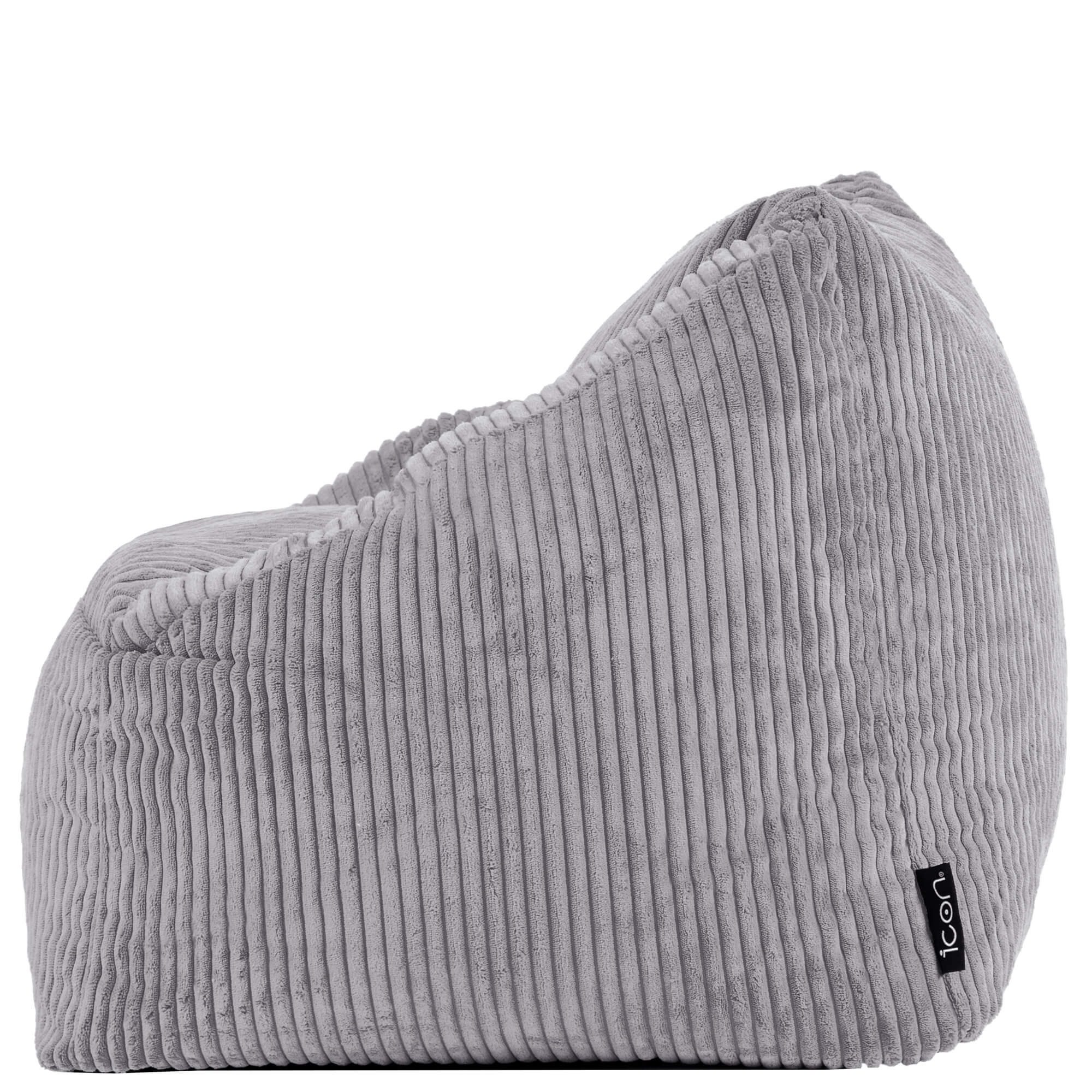 icon Sitzsack Kinder aus Cord Flauschig „Natalia“, 55x44cm, Made in Germany, für Kinderzimmer – Bild 5 von 5