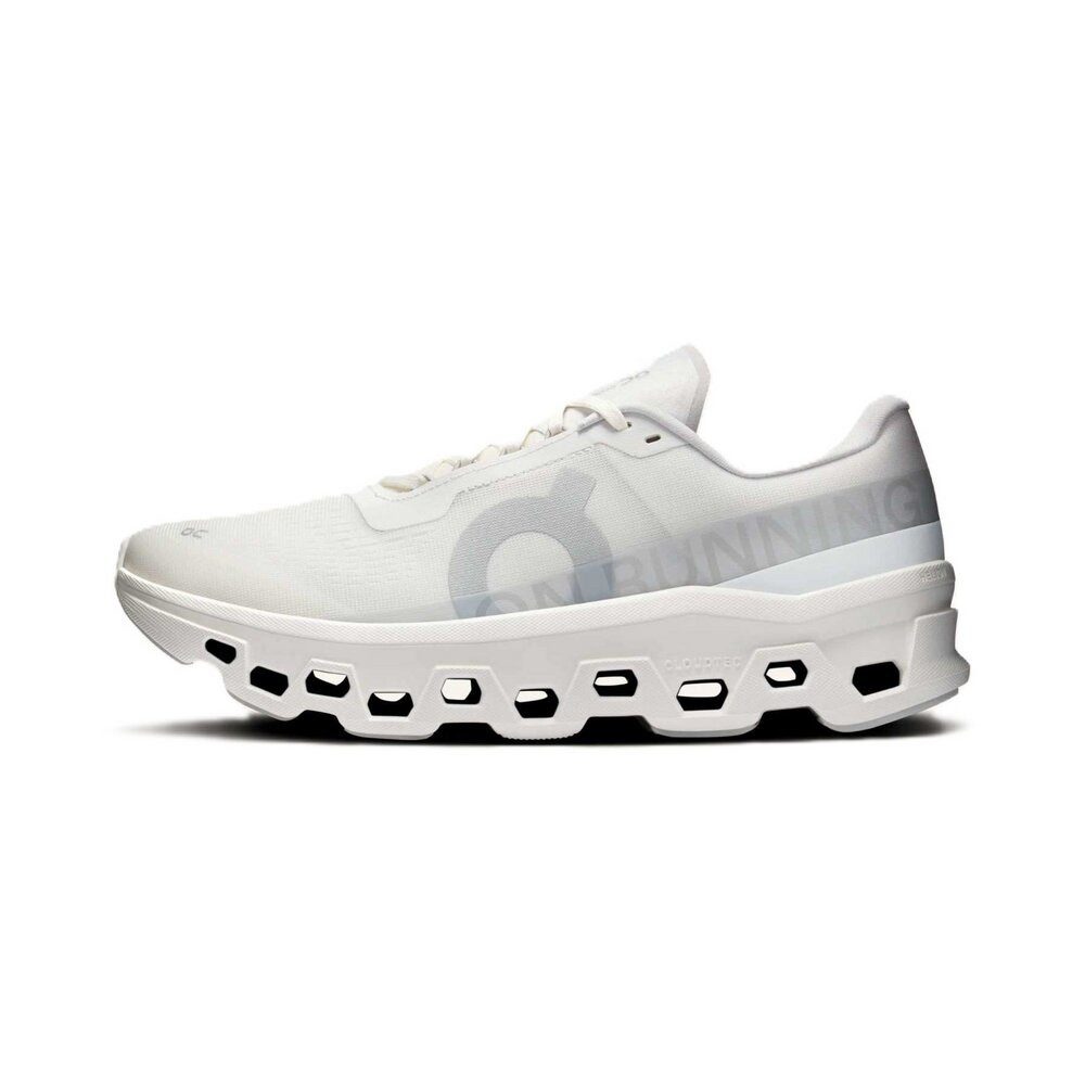 on ON - CLOUDMONSTER 1 - Weiß Schnürschuh