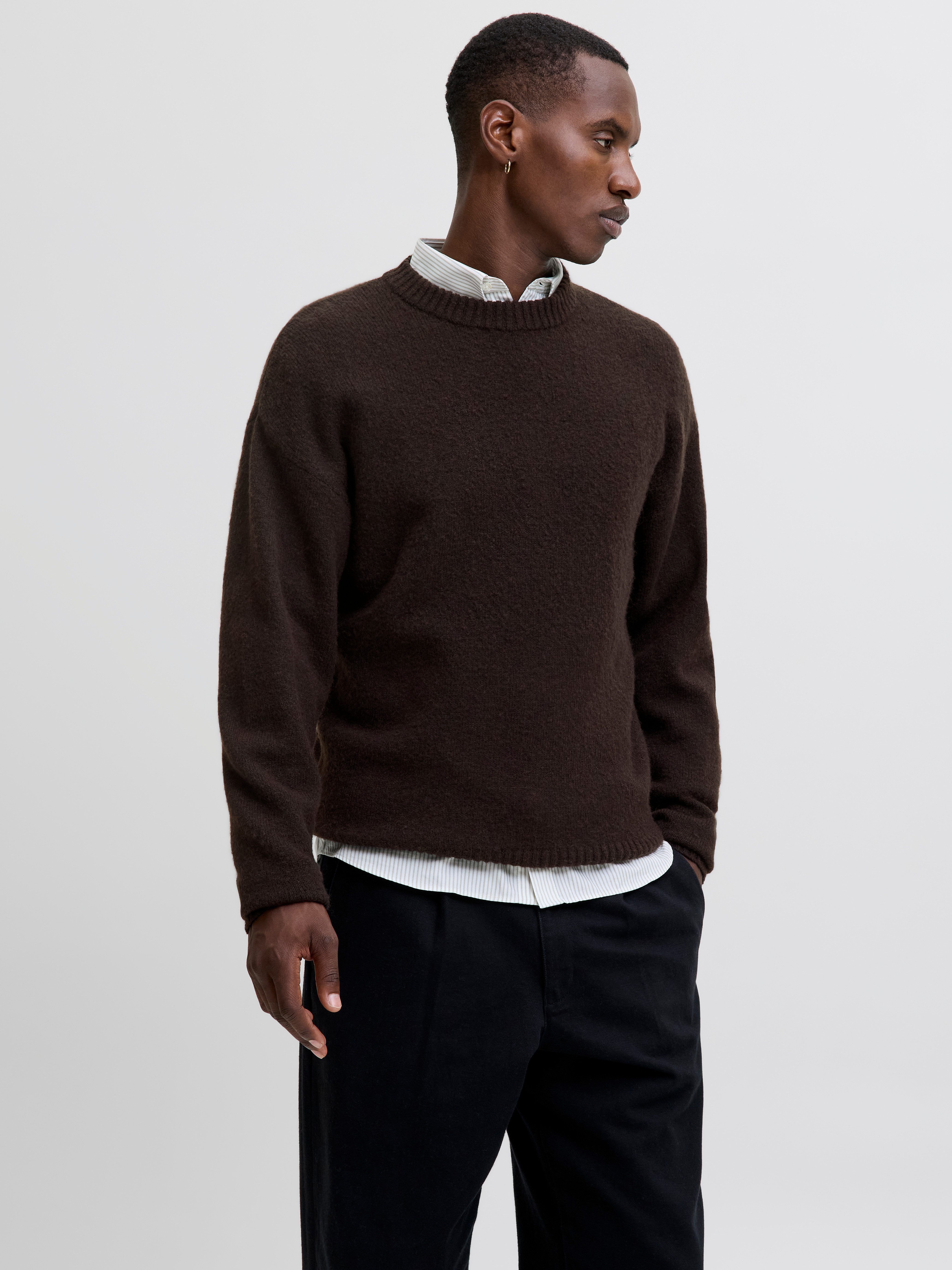 Jack & Jones Strickpullover JJESOHO OLLIE KNIT CREW NECK SN günstig online kaufen