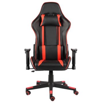 furnicato Gaming-Stuhl Drehbar Rot PVC (1 St)