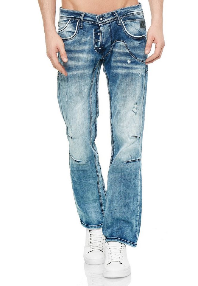 Bequeme Rusty mit cooler Neal Jeans Waschung