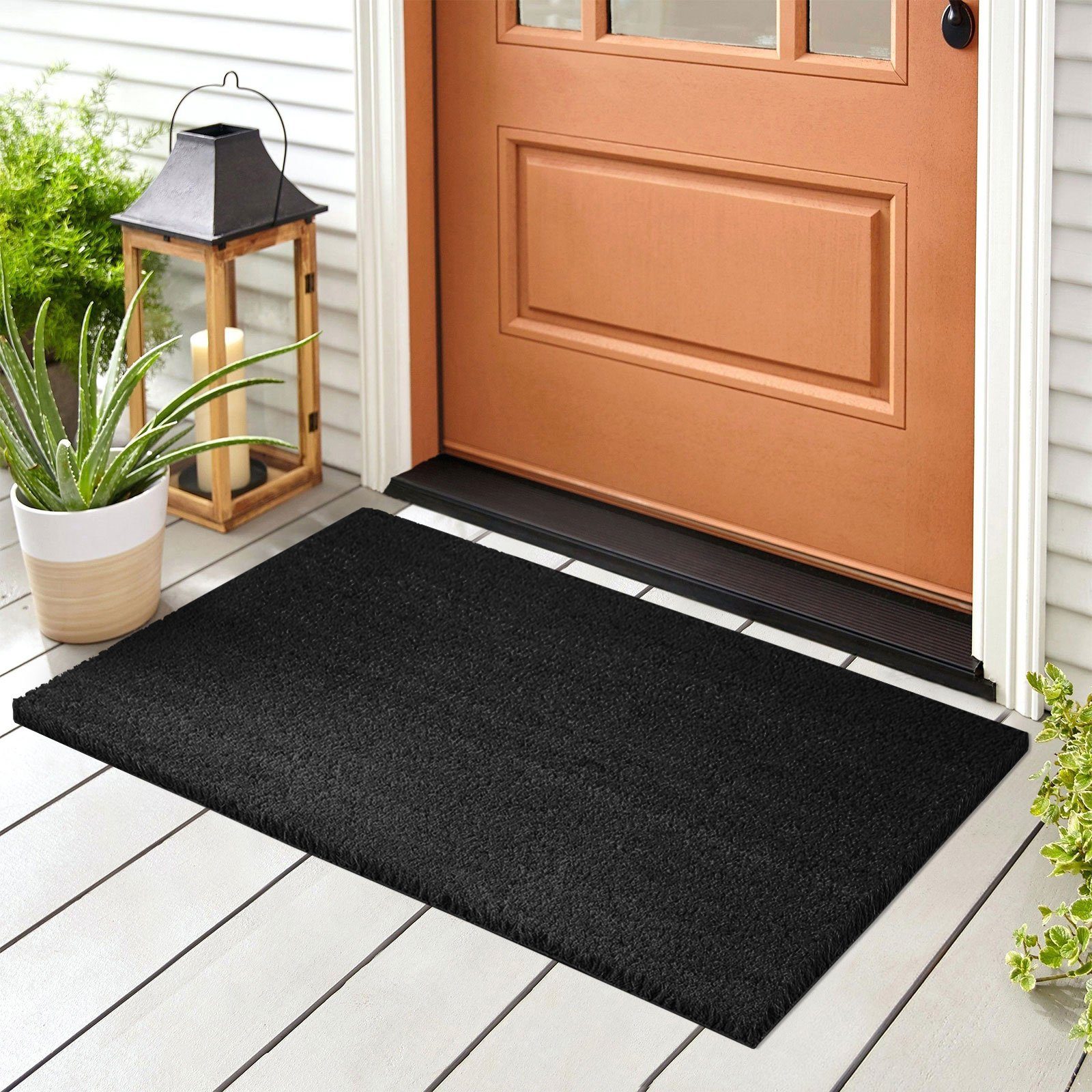 Floordirekt Fußmatte Kokosmatte, Sauberlaufmatte erhältlich in verschiedenen Größen, rechteckig, Stärke: 17 mm