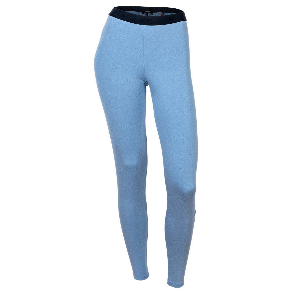 Leggings Logo, - einfarbig Leggings Leggings, Joop! Hose, Hellblau Damen