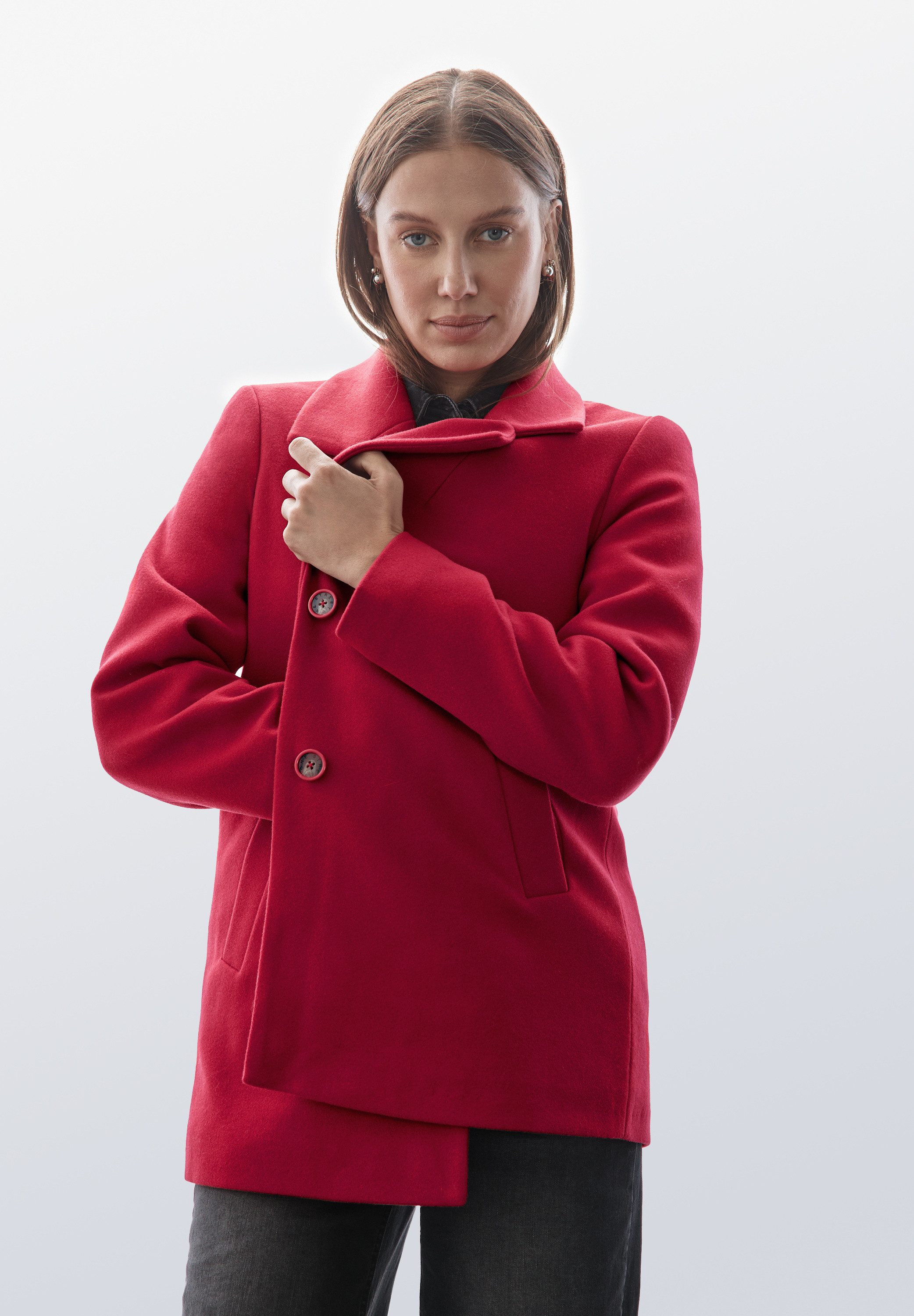 STREET ONE Cabanjacke mit Reverskragen