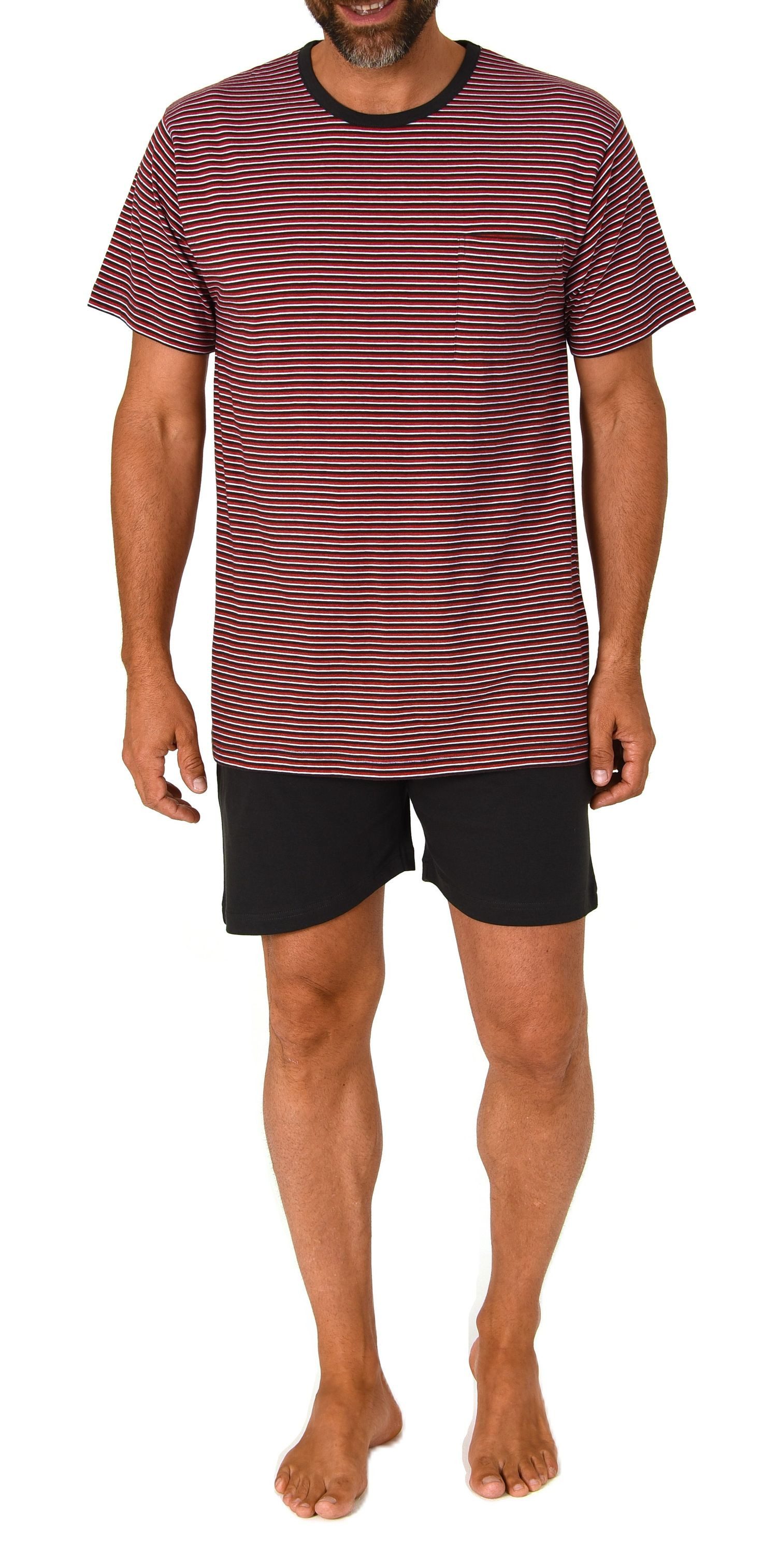 Pyjama Normann Herren kurzarm Schlafanzug Shorty Pyjama - auch in Übergrößen