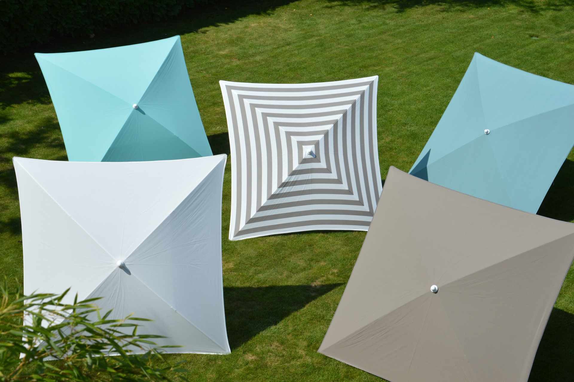 jankurtz Sonnenschirm Murano, Aqua, mit Knickelement günstig online kaufen