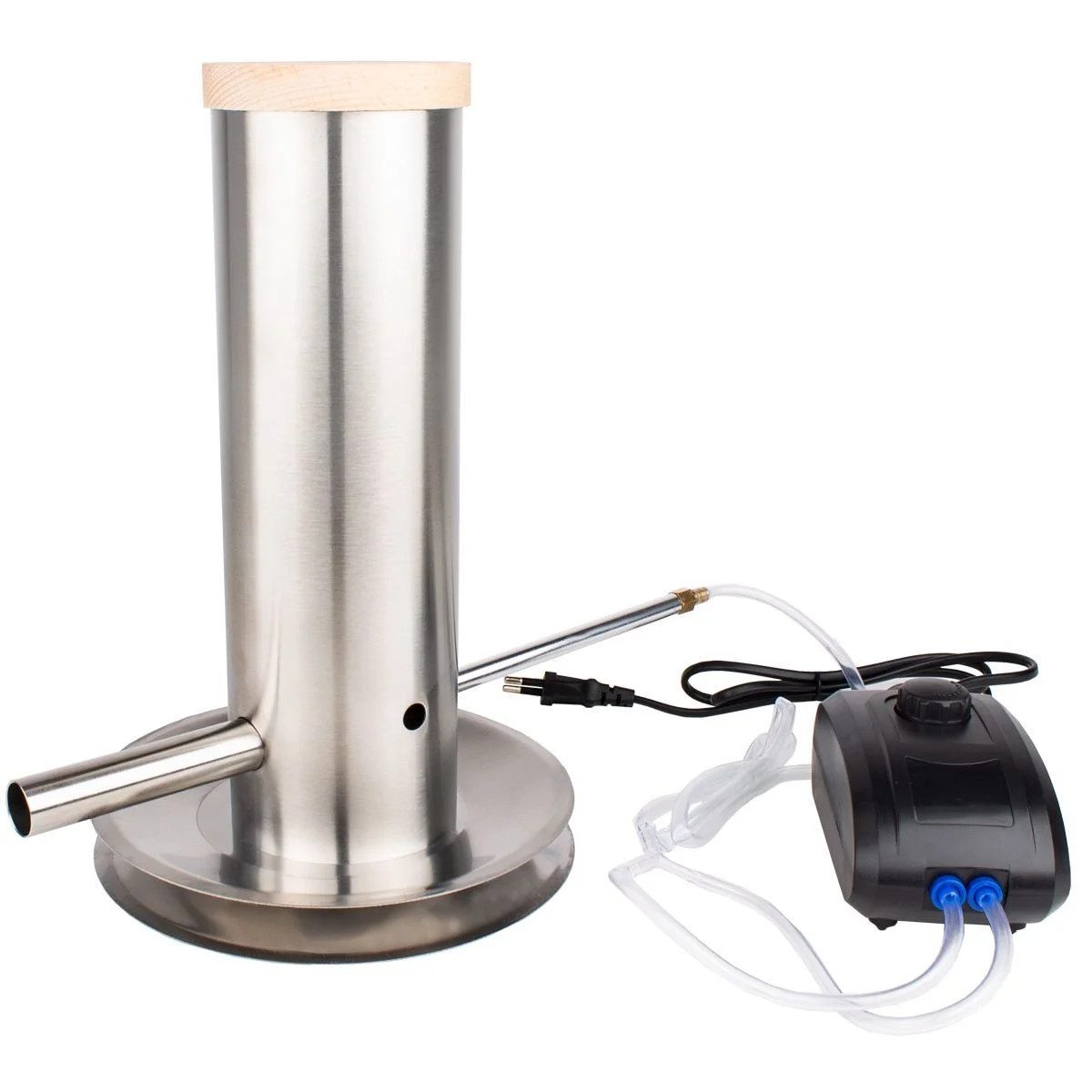 ITA Räucherofen Kaltrauchgenerator aus Edelstahl Raucherzeuger für Räucheröfen Smoker, 1-St., Rauchgenerator zum Kalträuchern von Fisch, Fleisch, Käse