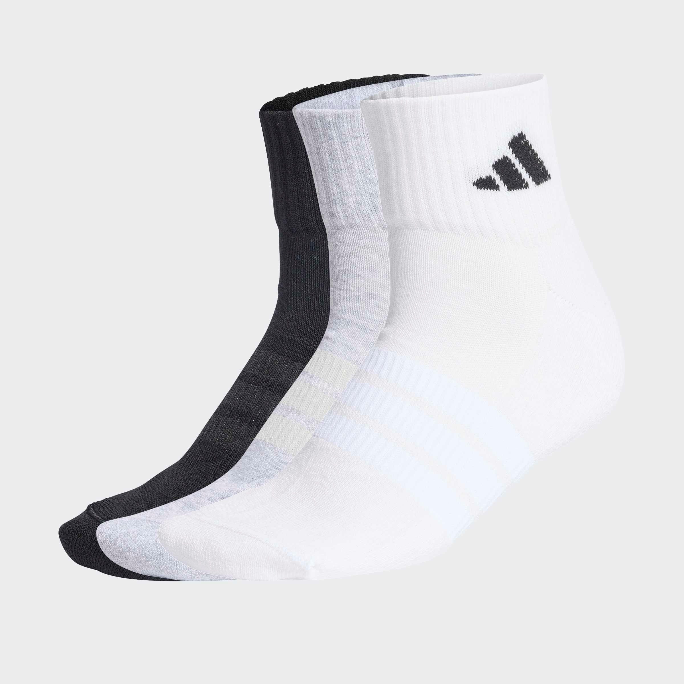 adidas Performance Funktionssocken CUSHIONED SPORTSWEAR ANKLE 3ER-PACK (3-Paar) für sportliche Aktivitäten, sportlicher Stil, elastisch