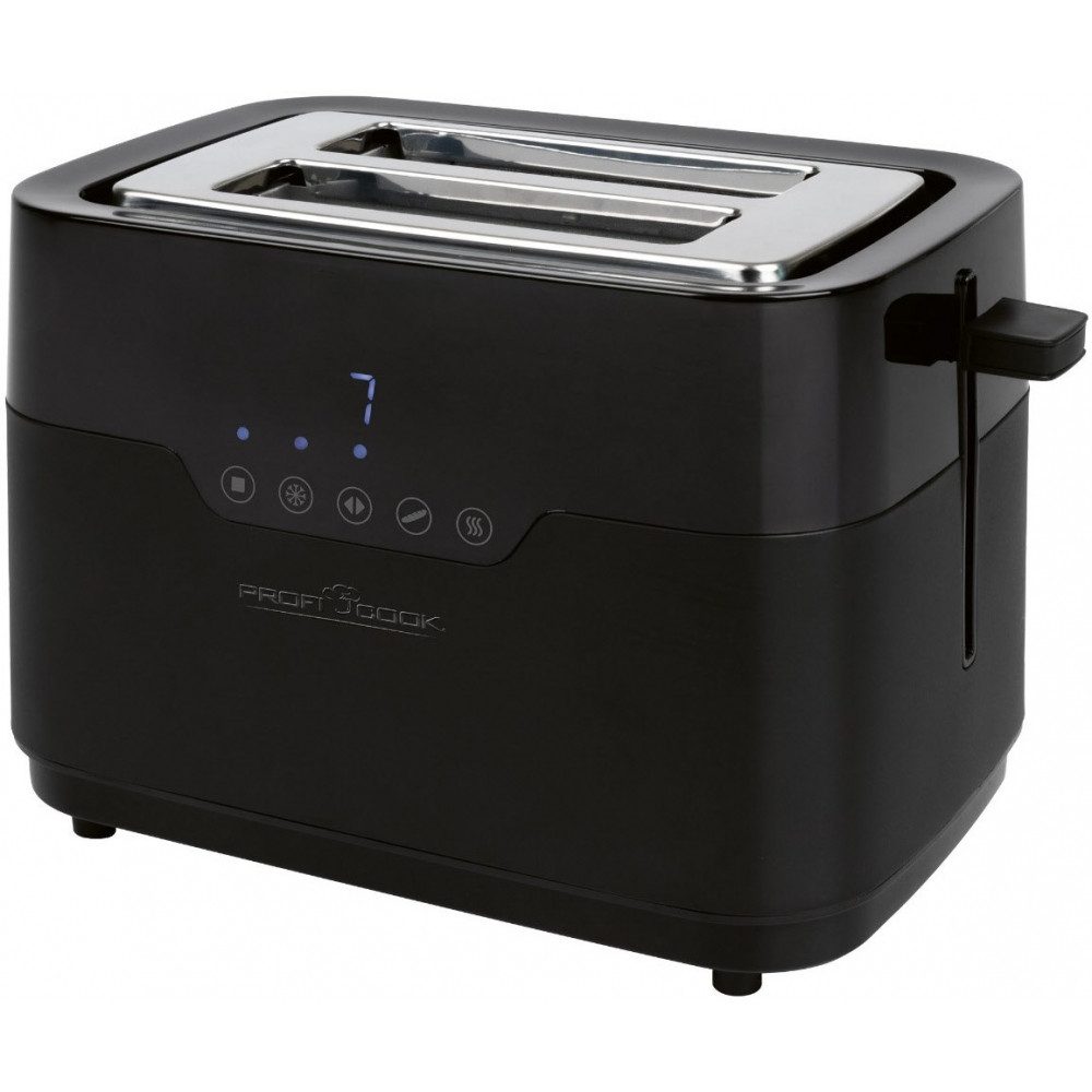 ProfiCook Toaster PC-TA 1244 Kompakt-Toaster., Kompakt-Toaster, für Brötchen-Aufsatz separat