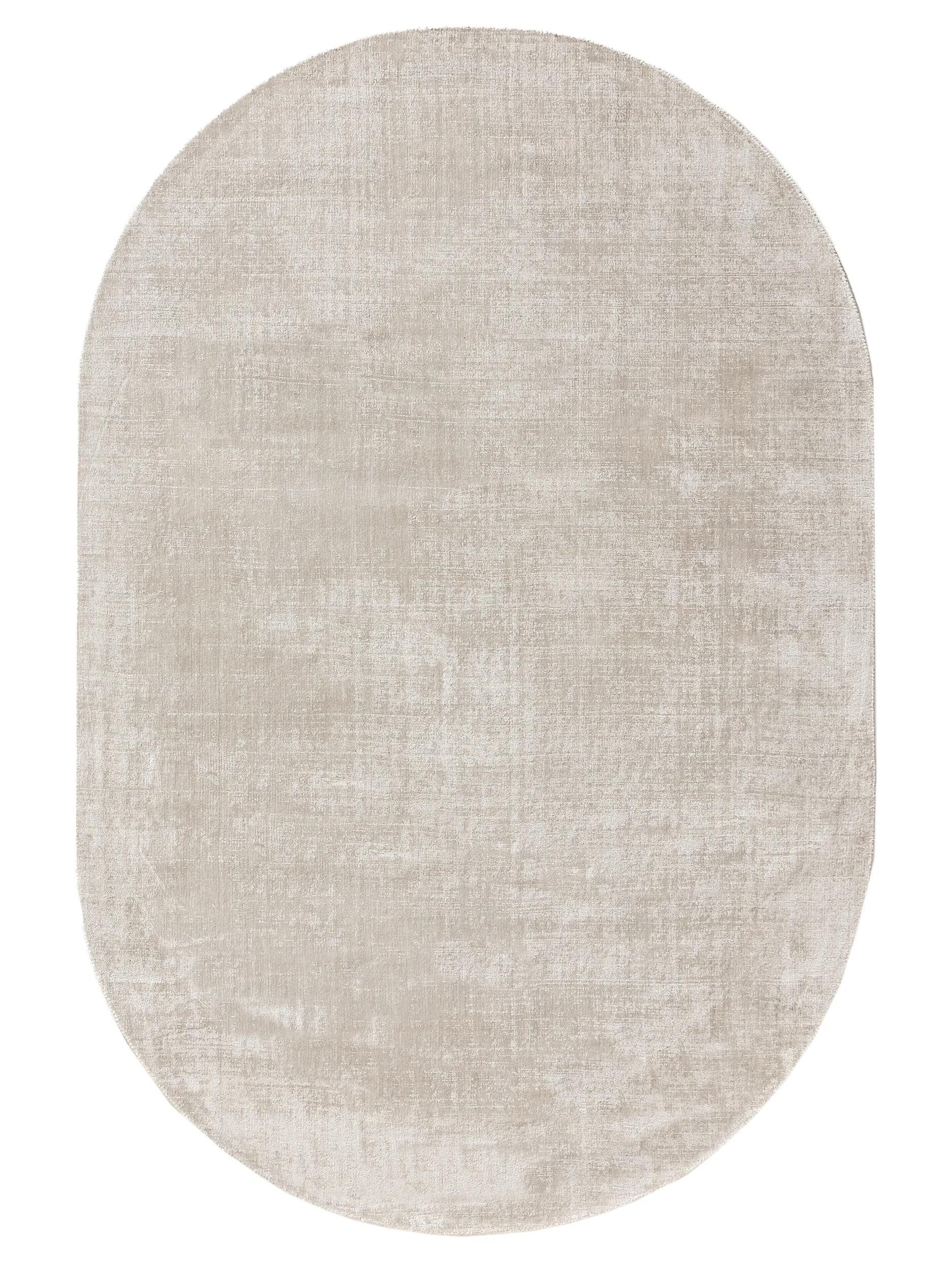 benuta Teppich Nova, oval, Höhe: 6 mm, Viskoseteppich,Teppich Wohnzimmer, Schlafzimmer, Esszimmer, Flur, Cozy