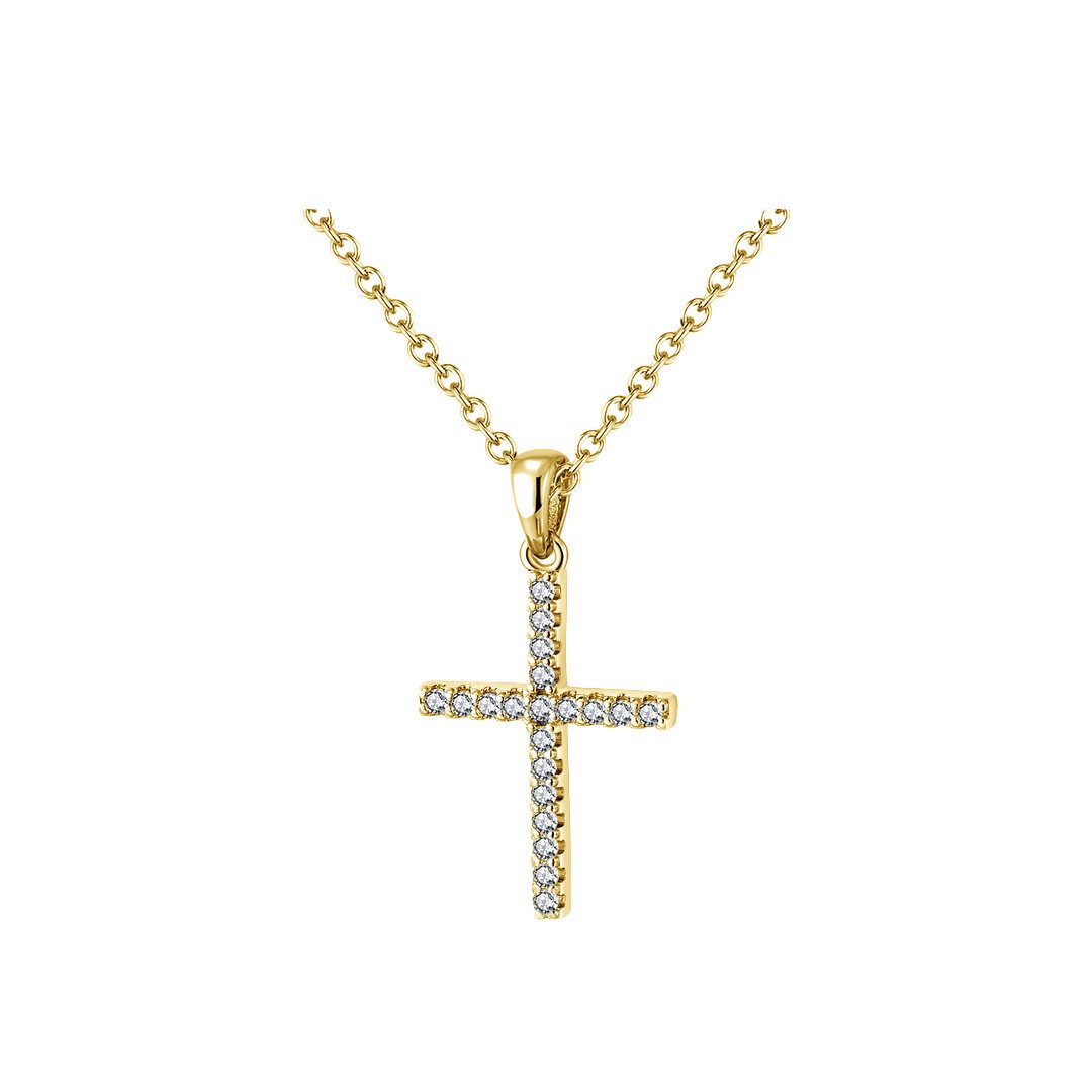 Suzan Gold Kette mit Anhänger Gloryline günstig online kaufen