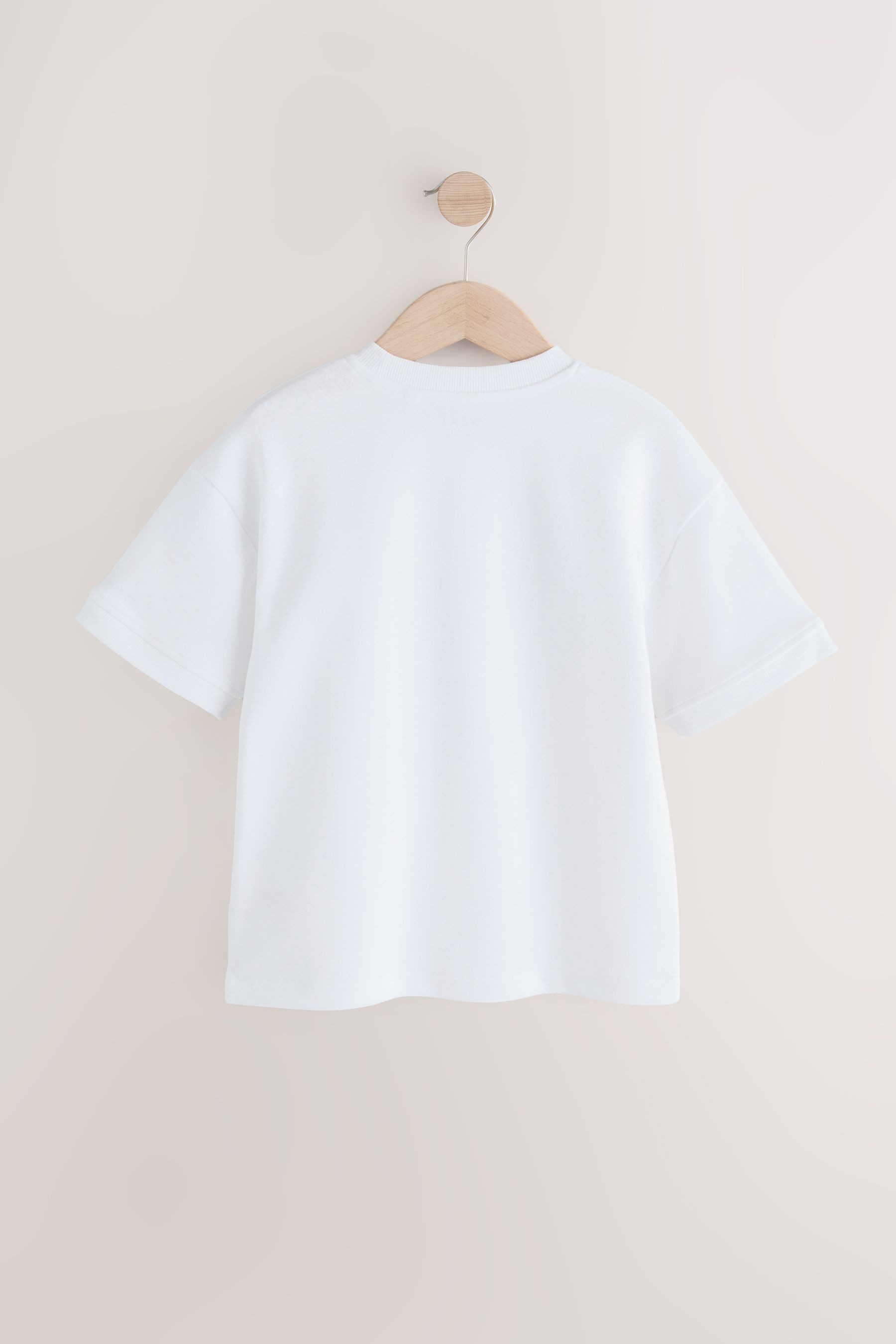 Next Print-Shirt Kurzarm-T-Shirt aus schwerem Material mit Grafik (1-tlg)