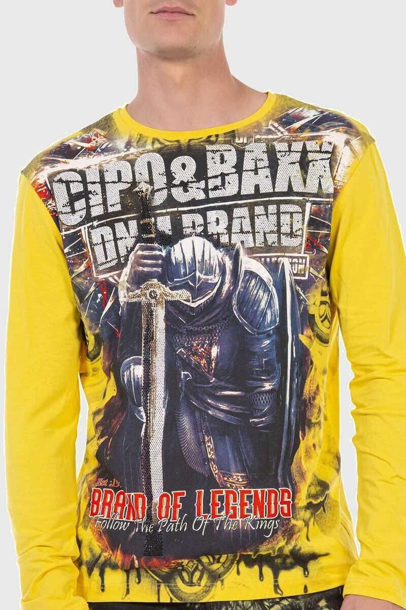 Cipo & Baxx T-Shirt Sweatshirts mit coolem Print