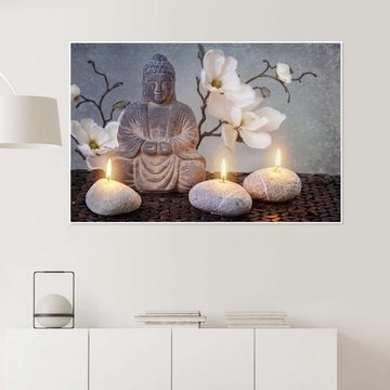 Posterlounge Poster Elena Schweitzer, Buddha in der Meditation III, Badezimmer Fotografie