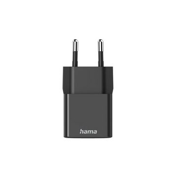 Hama Schnellladegerät, USB-C, PD/Qualcomm®, Mini-Ladegerät, 25 W, Schwarz Schnelllade-Gerät