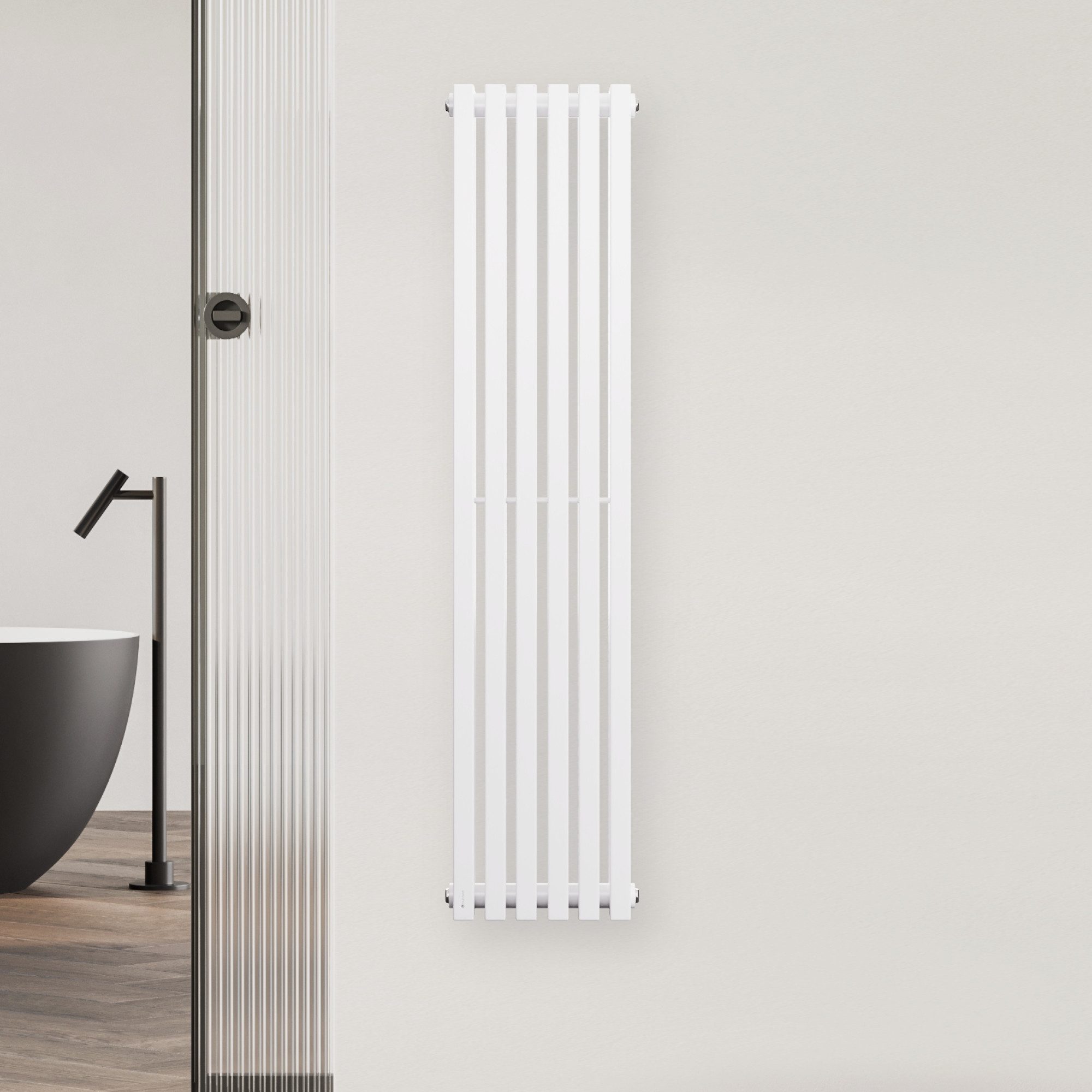 blumfeldt Heizkörper Delgado, Heizkörper Badzimmer Warmwasser Wandmontage Indoor Heater