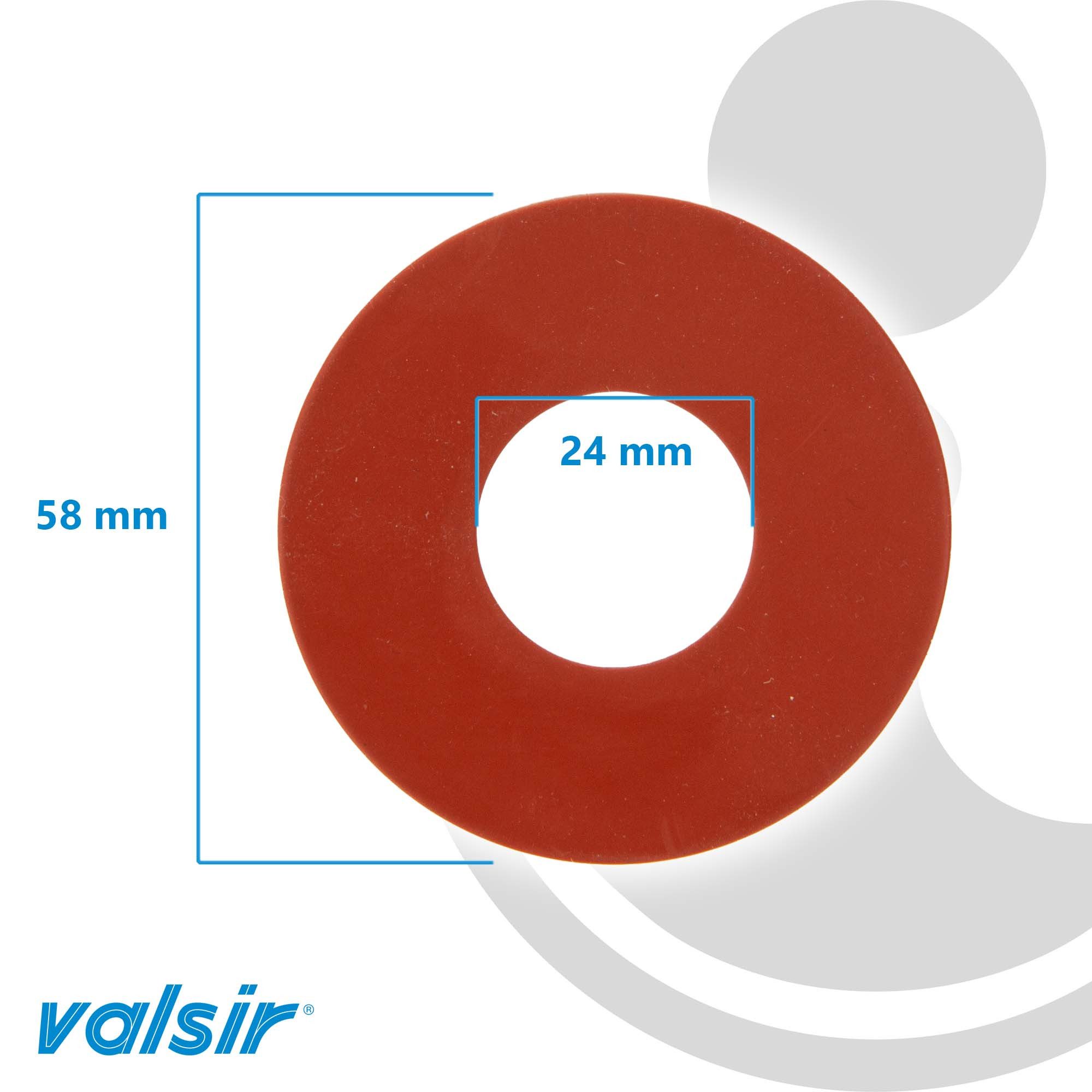 Valsir Spülkasten Heberglockendichtung Ø 58 x Ø 24 x 2,7 mm VS0866603