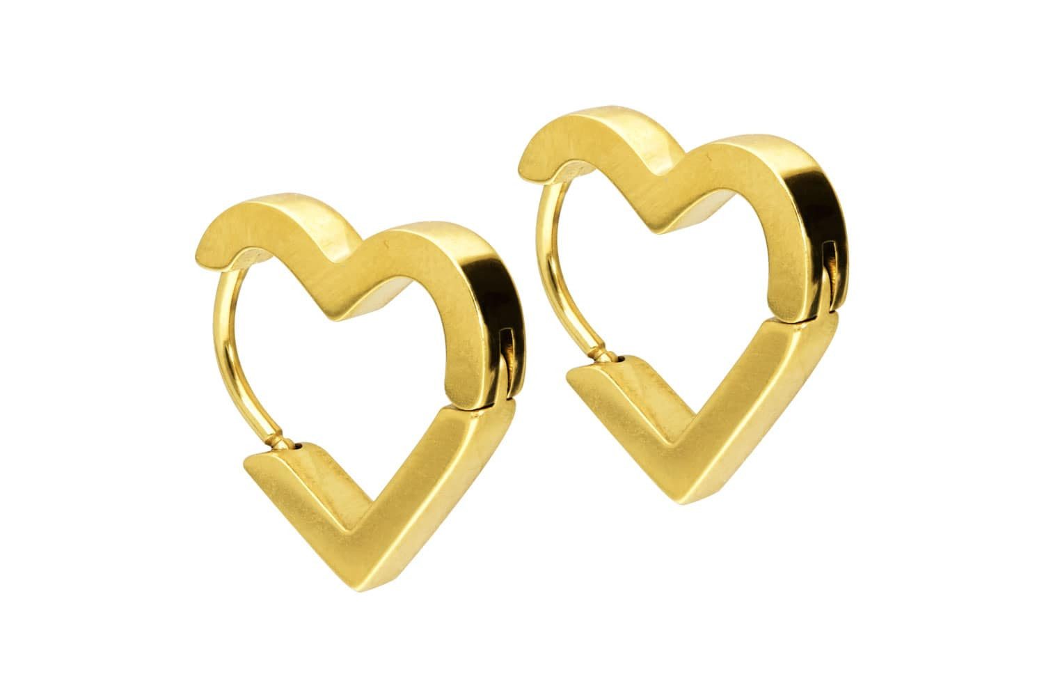 FILANGO Paar Creolen Chirurgenstahl Ohrclicker Creolen günstig online kaufen