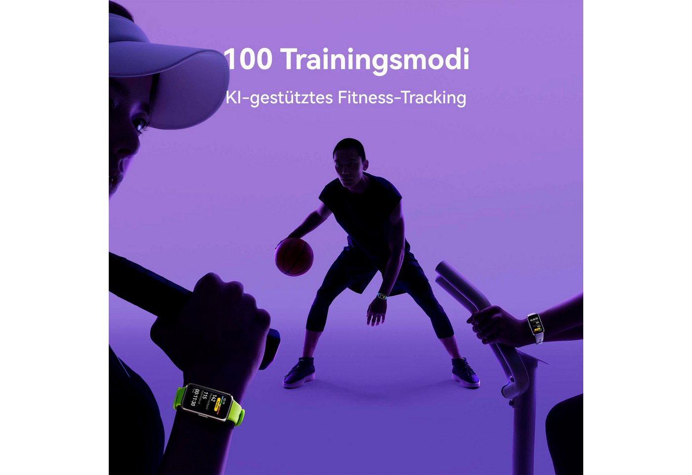 Huawei Fitness-Tracker Band 10 grün
