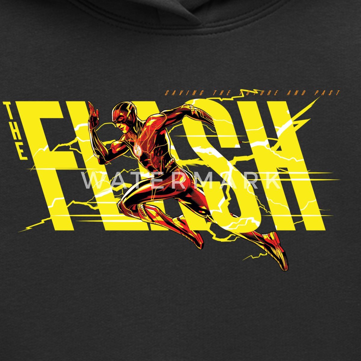 Spreadshirt Hoodie The Flash Speedster Mit Logo Kinder Premium Hoodie (1-tlg) – Bild 2 von 5