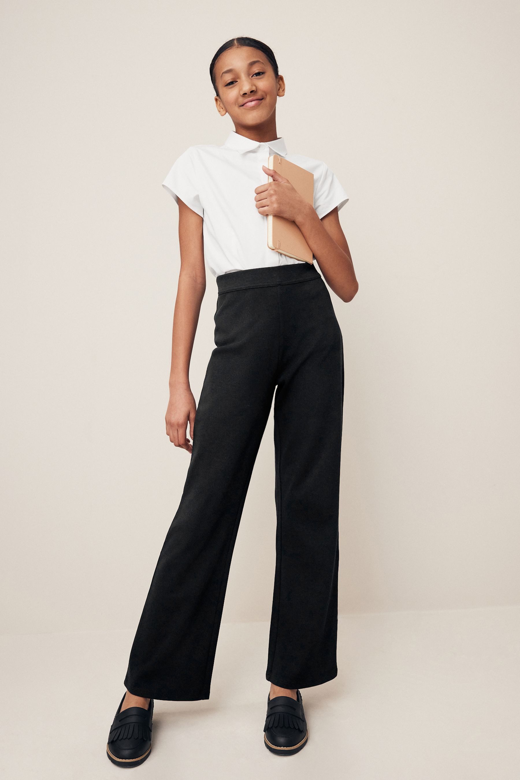 Next Schlupfhose Schlupf-Stretchhose aus Jersey mit Baumwolle (1-tlg)