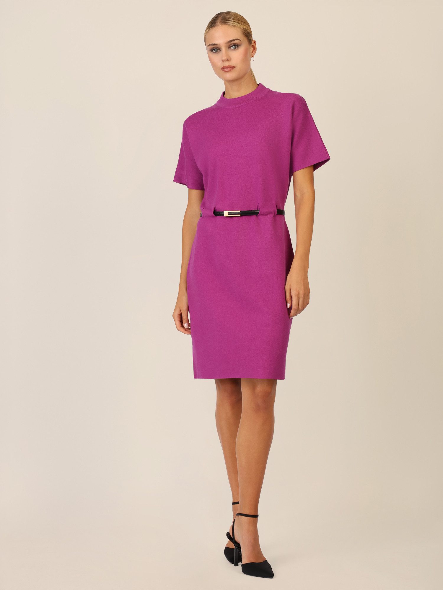 Apart Strickkleid und Stehkragen günstig online kaufen