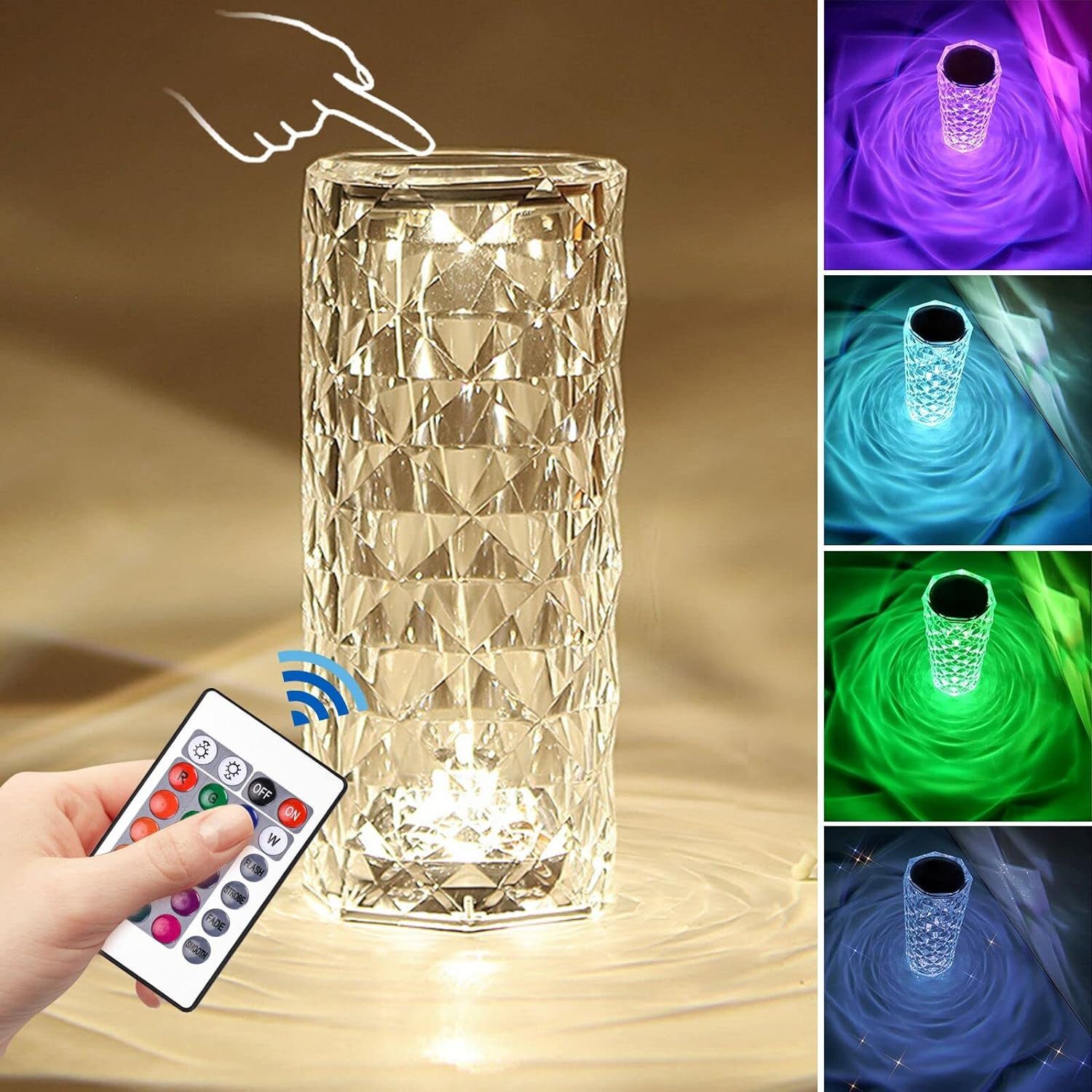 Daskoo Tischleuchte LED Tischleuchte Wireless Touch günstig online kaufen