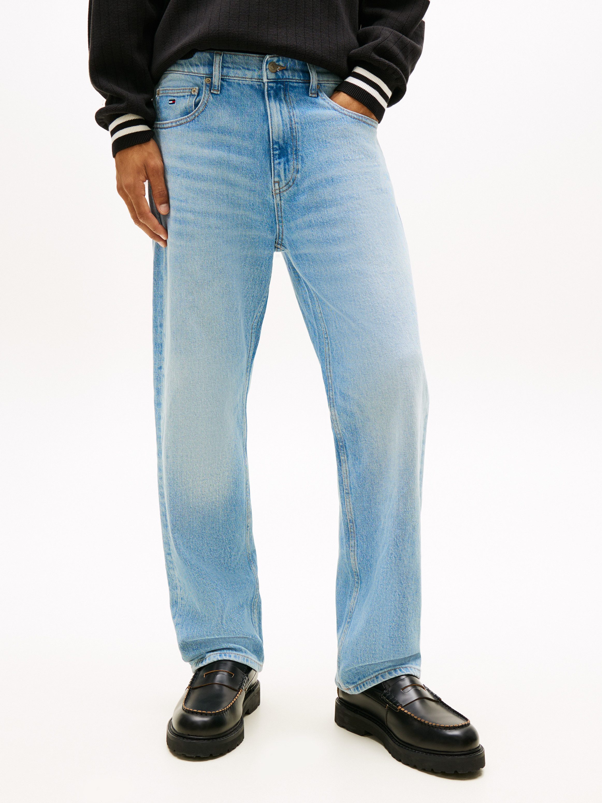 Tommy Jeans Straight-Jeans OTIS REGULAR Regular fit mit praktischen Taschen