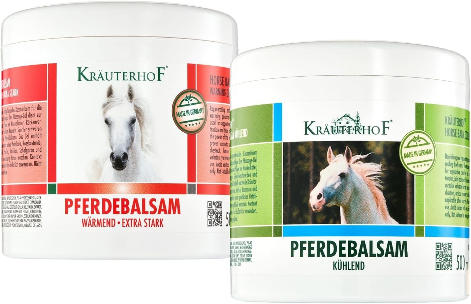 Kräuterhof Körpercreme Kräuterhof Pferdebalsam DUO (2x500ml)