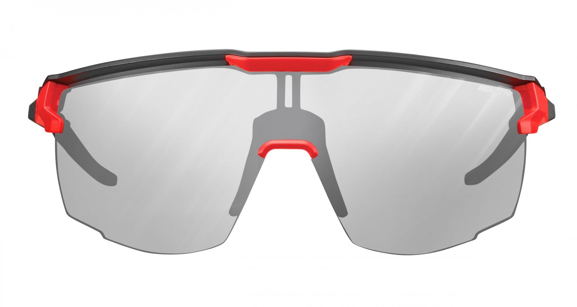 Ultimate Schwarz Clear - Julbo Accessoires Orange Sportbrille - Reactiv Julbo