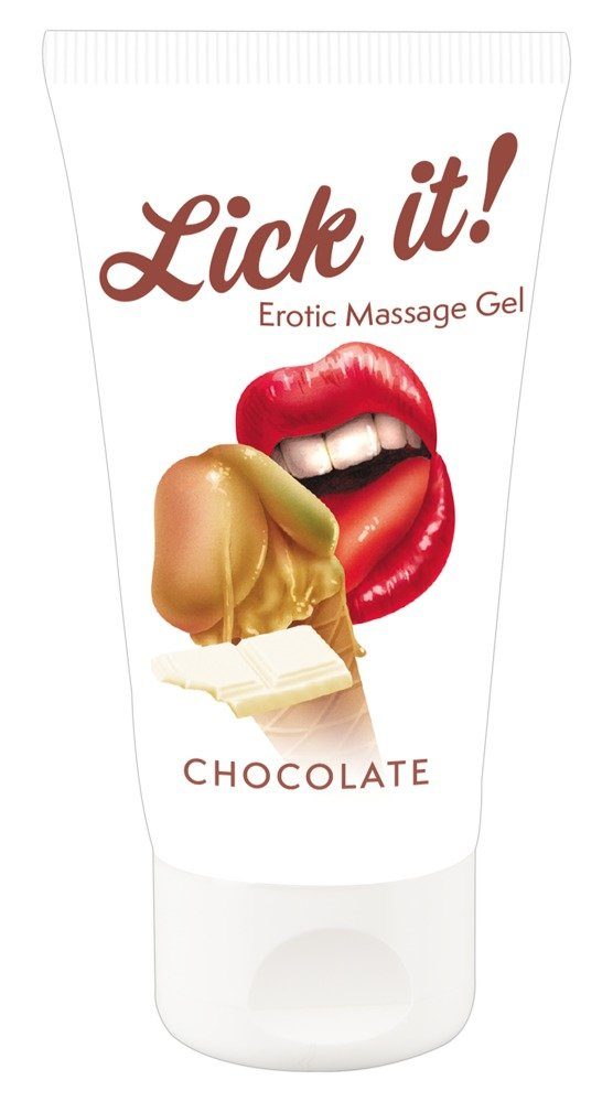 Gleit- - - LICK 50 ml Chocolate Massageöl 50 it! Lick ml & IT