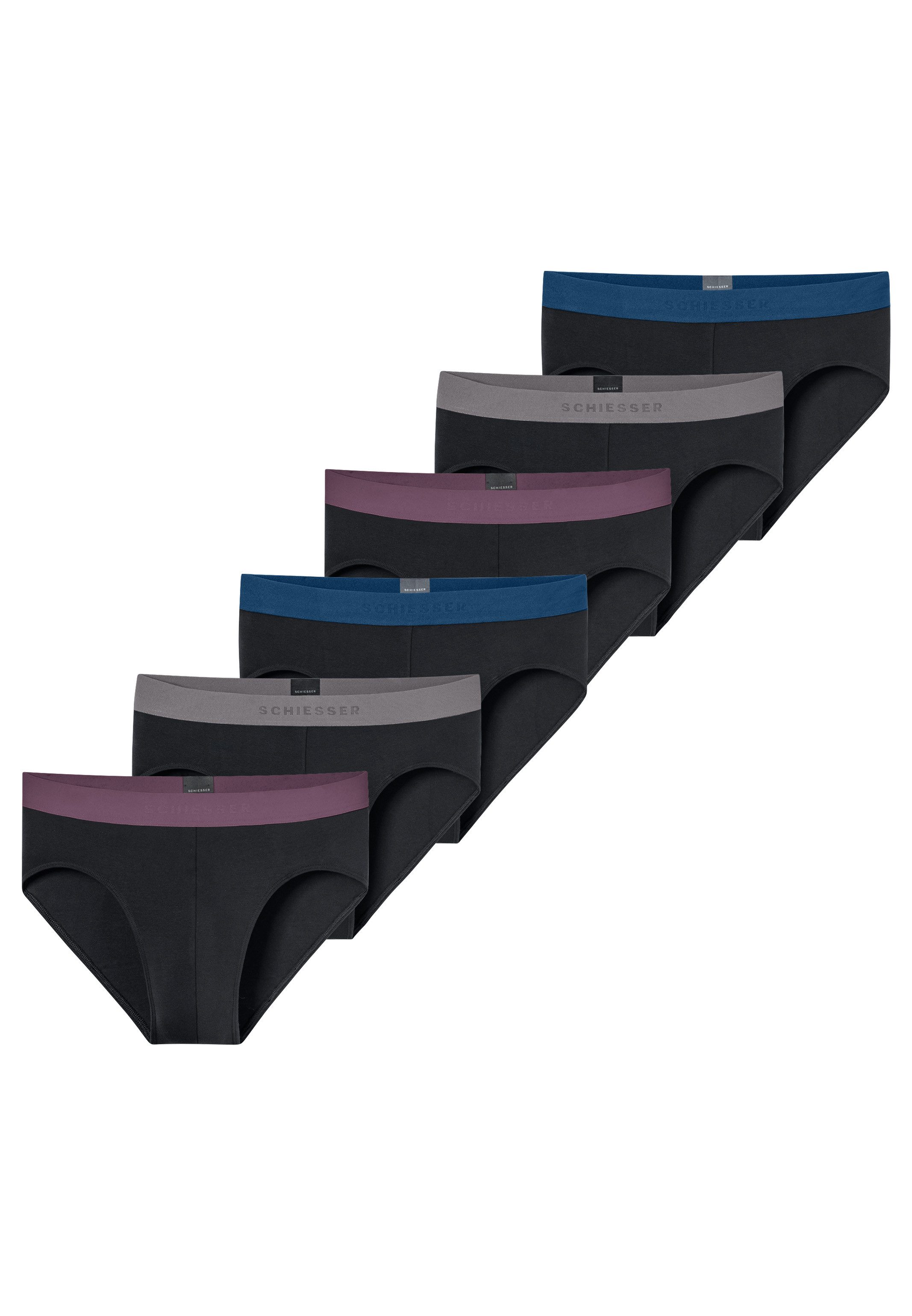 Schiesser Slip 6er Pack 95/5 Cotton günstig online kaufen