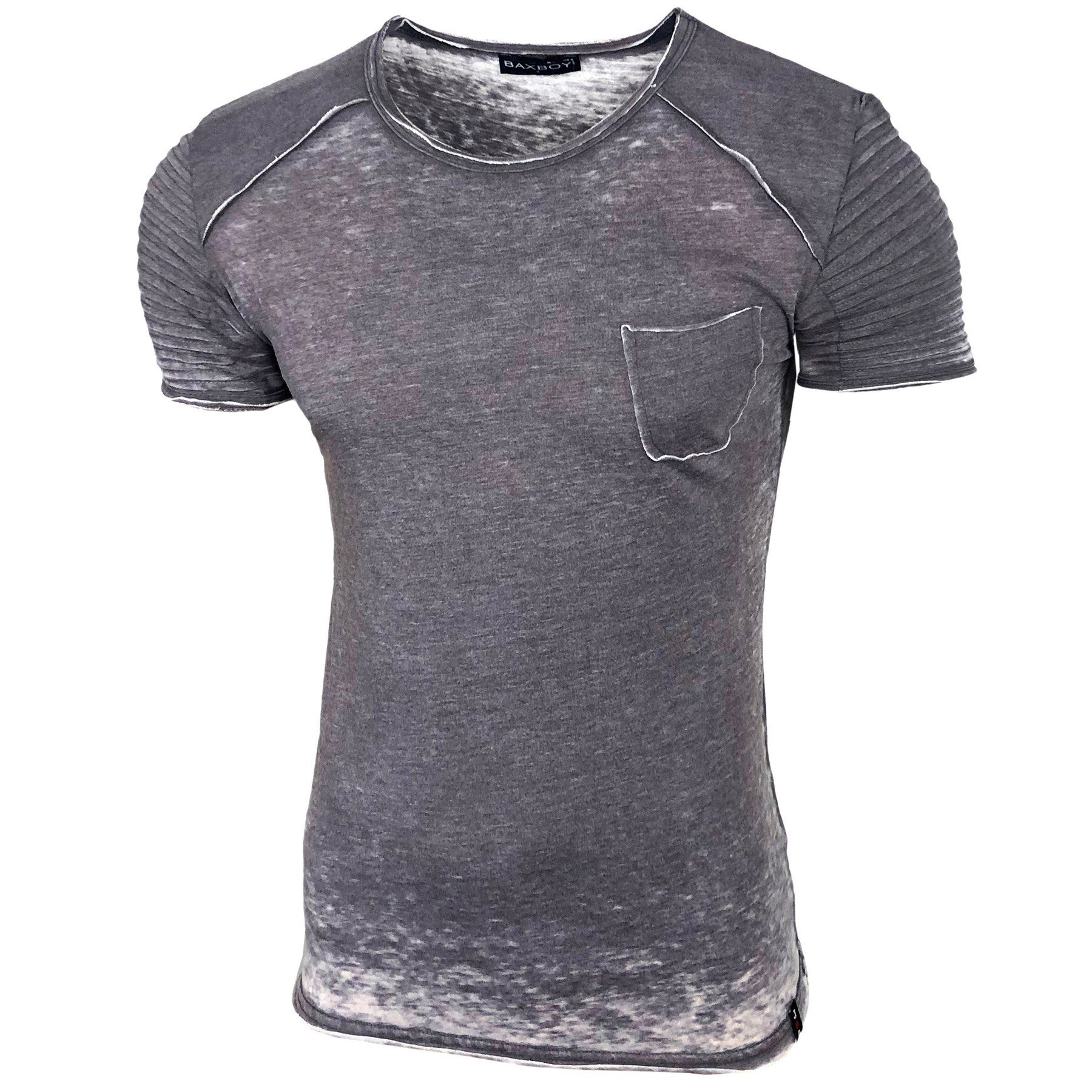 Baxboy T-Shirt Baxboy Rundhalsshirt Kurzarmshirt mit günstig online kaufen