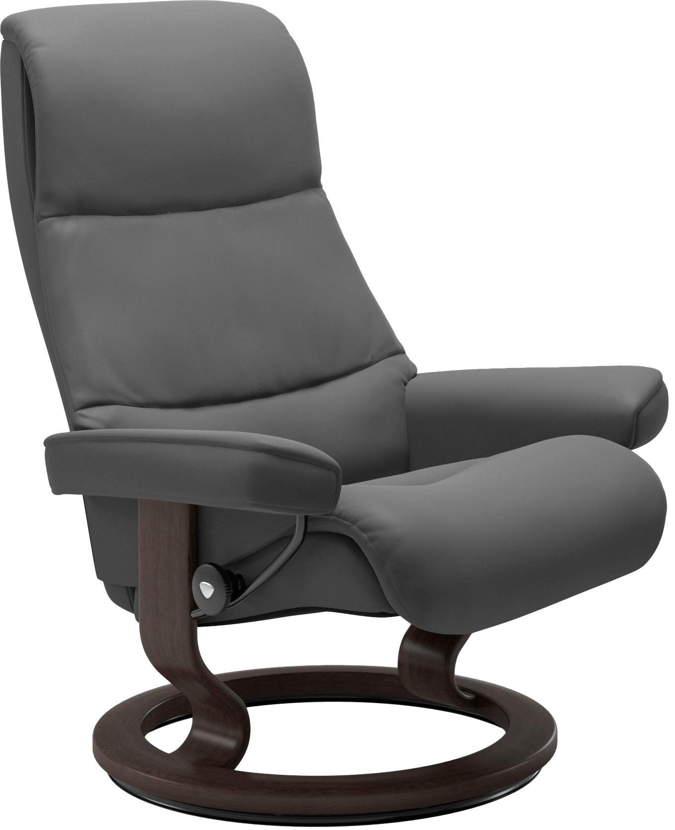 Stressless® Relaxsessel View, mit Classic Base, Größe S,Gestell Wenge | Funktionssessel
