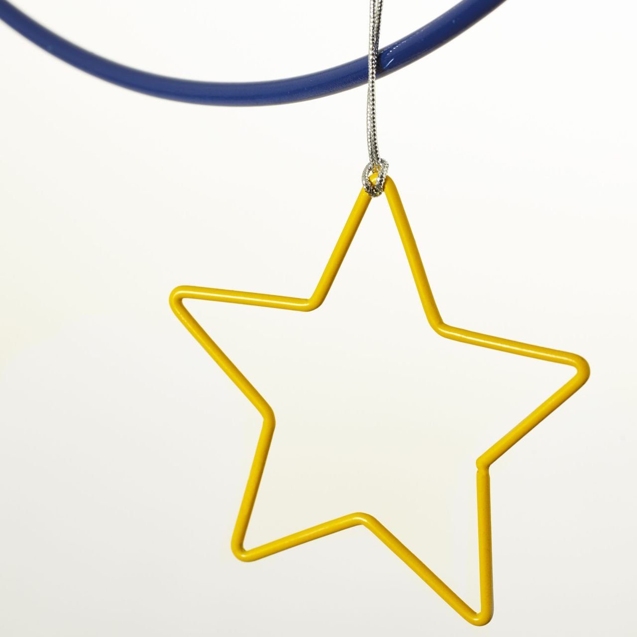 Brilliant Pendelleuchte Ezra, ohne Leuchtmittel, 31cm hellblau/weiß