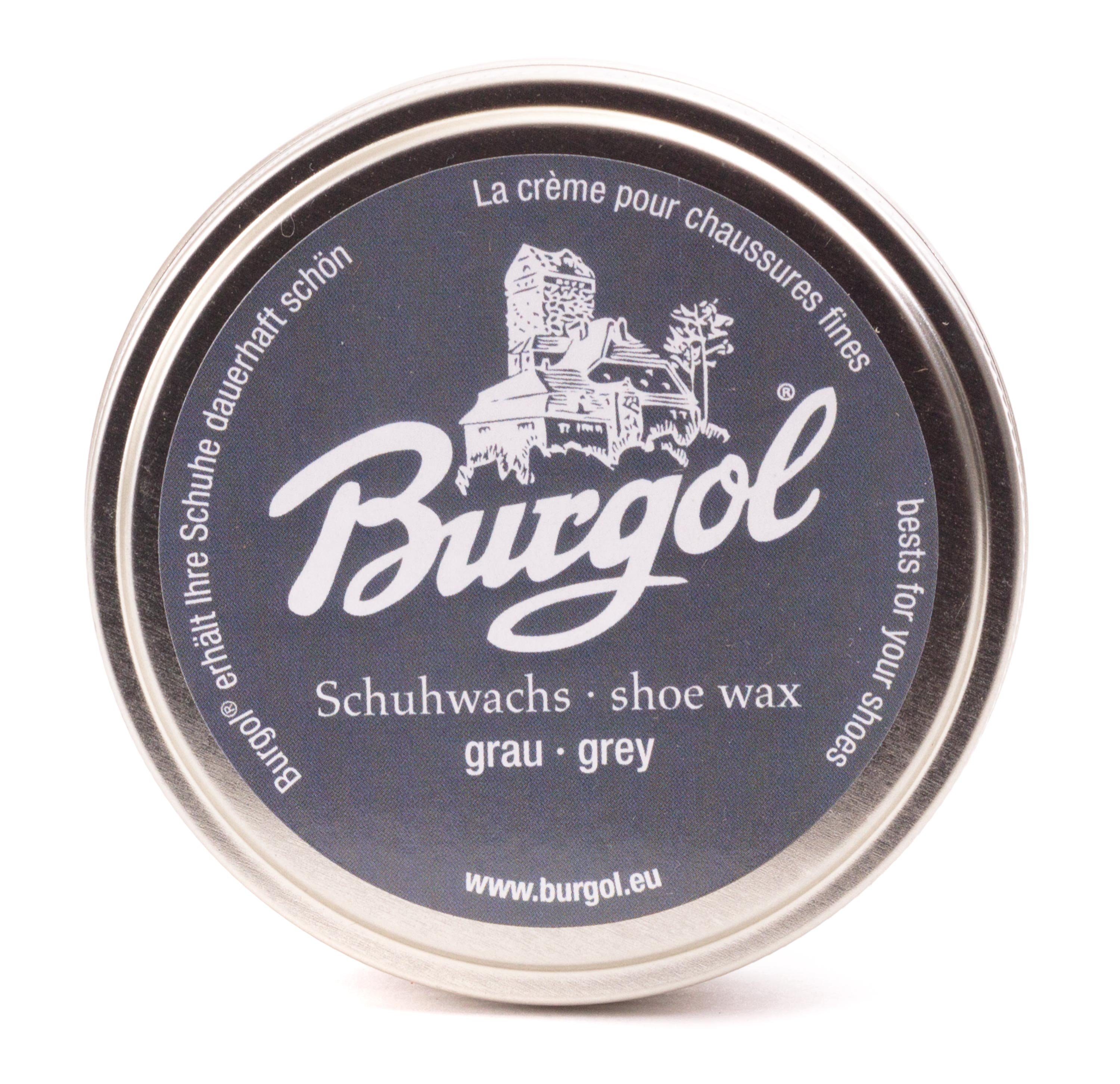 Burgol Schuhwachs Burgol Schuhcreme Grau