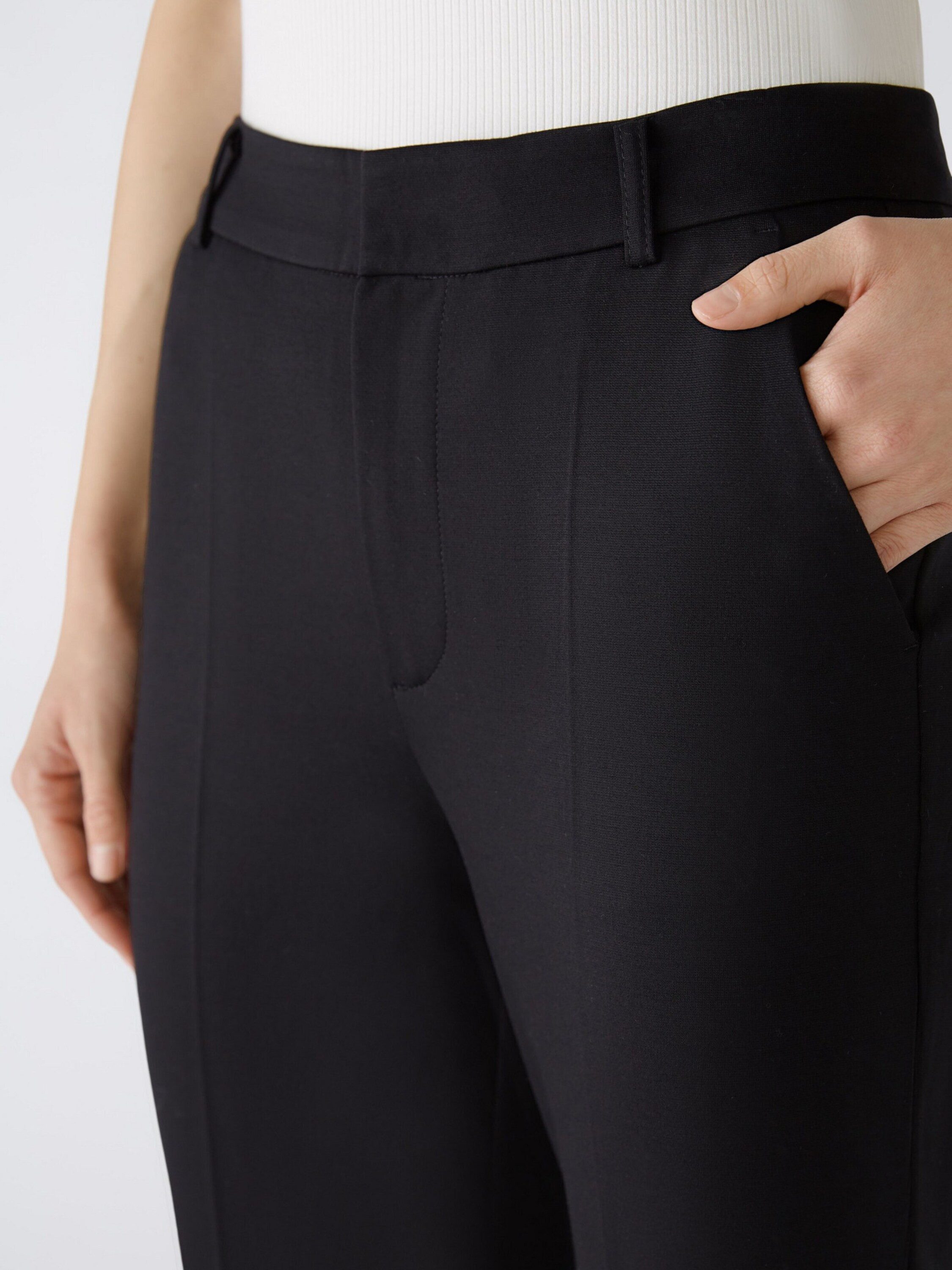 Oui Stoffhose FEYLIA (1-tlg) Falten
