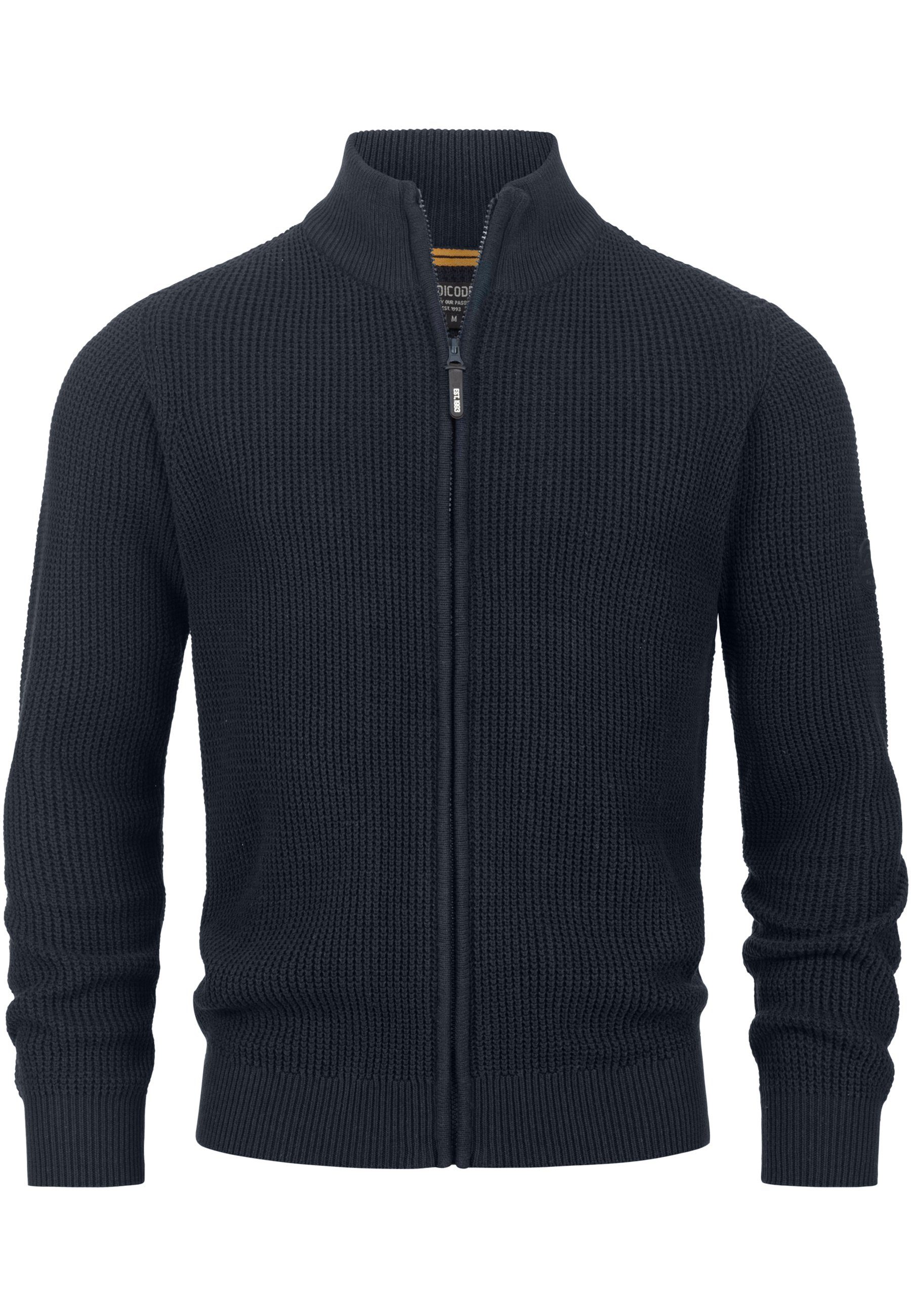 Indicode Strickjacke Herren INLayton Herrenstrickjacke günstig online kaufen