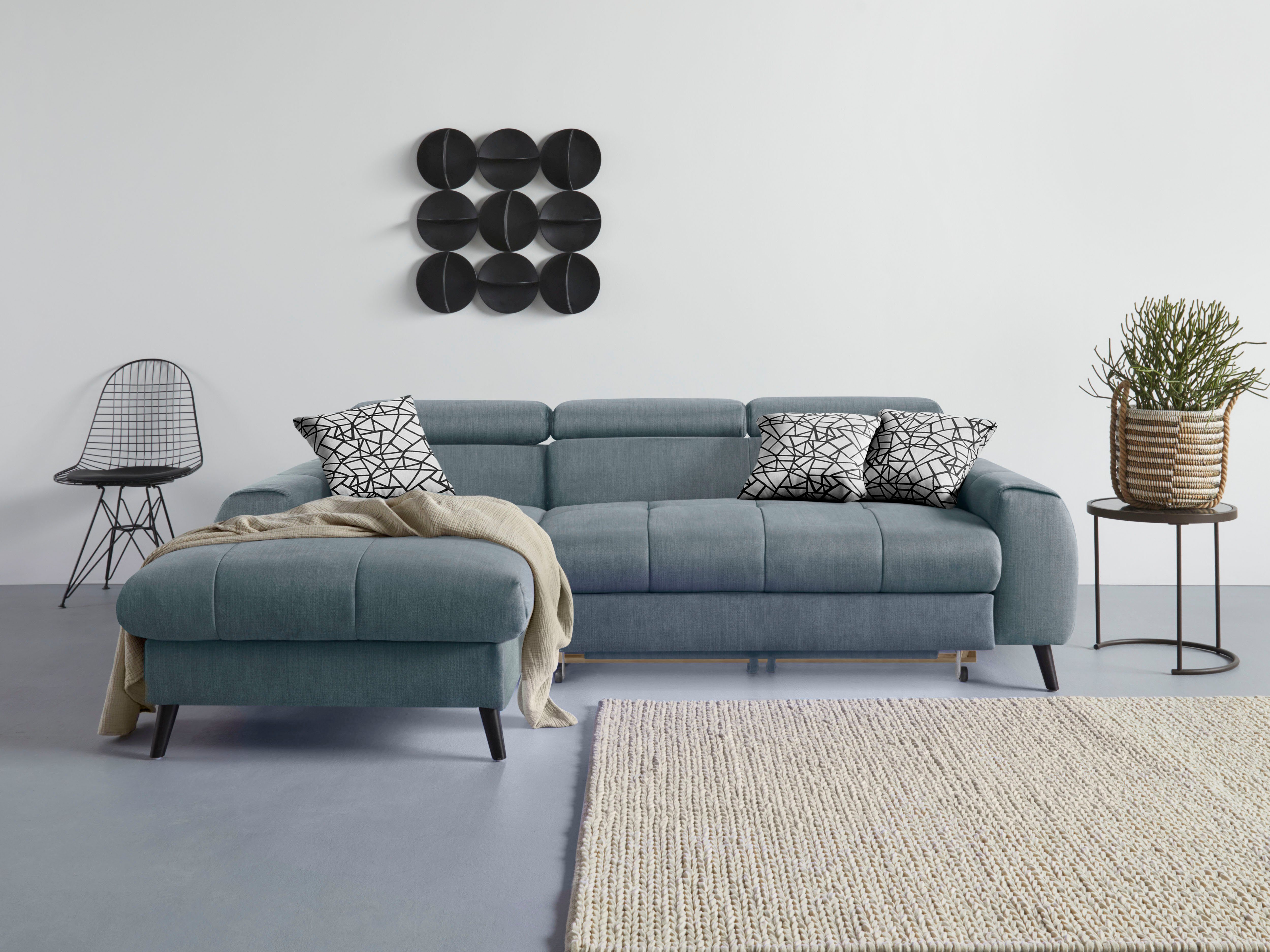 COTTA Ecksofa Mia L-Form mit 3 günstig online kaufen