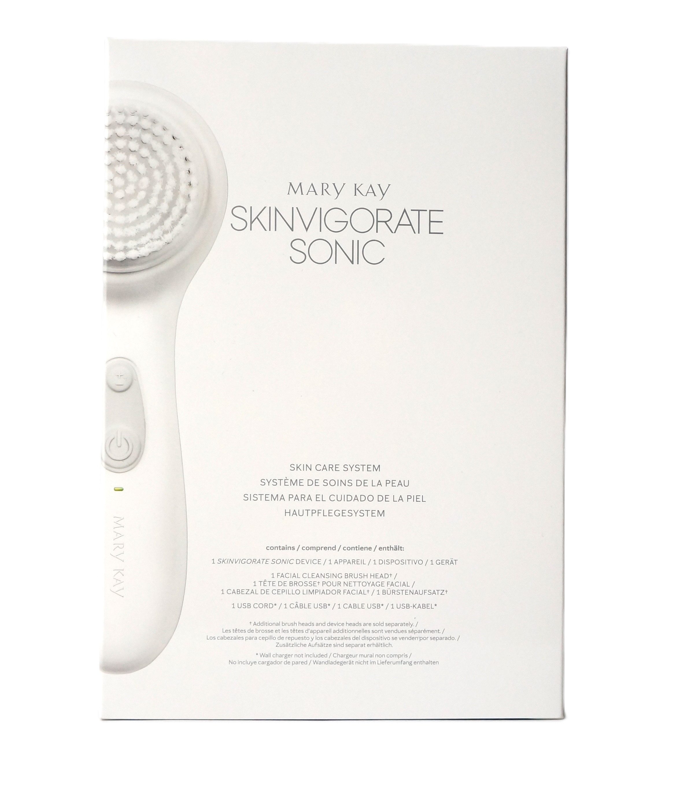 Mary Kay Gesichtspflege Skinvigorate Sonic Hautpflegesystem mit USB-Kabel wasserdicht IPX7, 1-tlg.