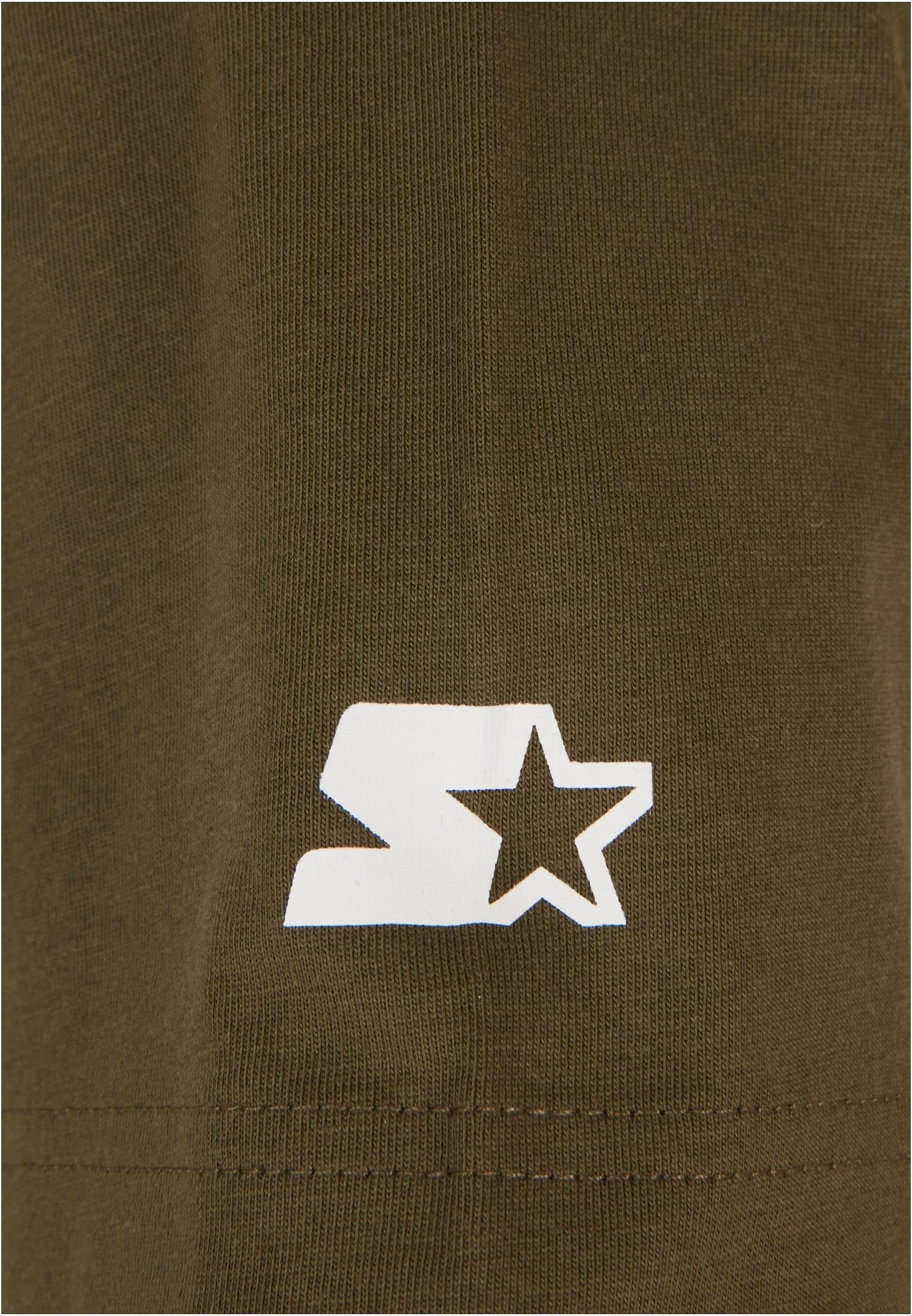 Tee darkolive Starter Starter T-Shirt Logo (1-tlg) Herren