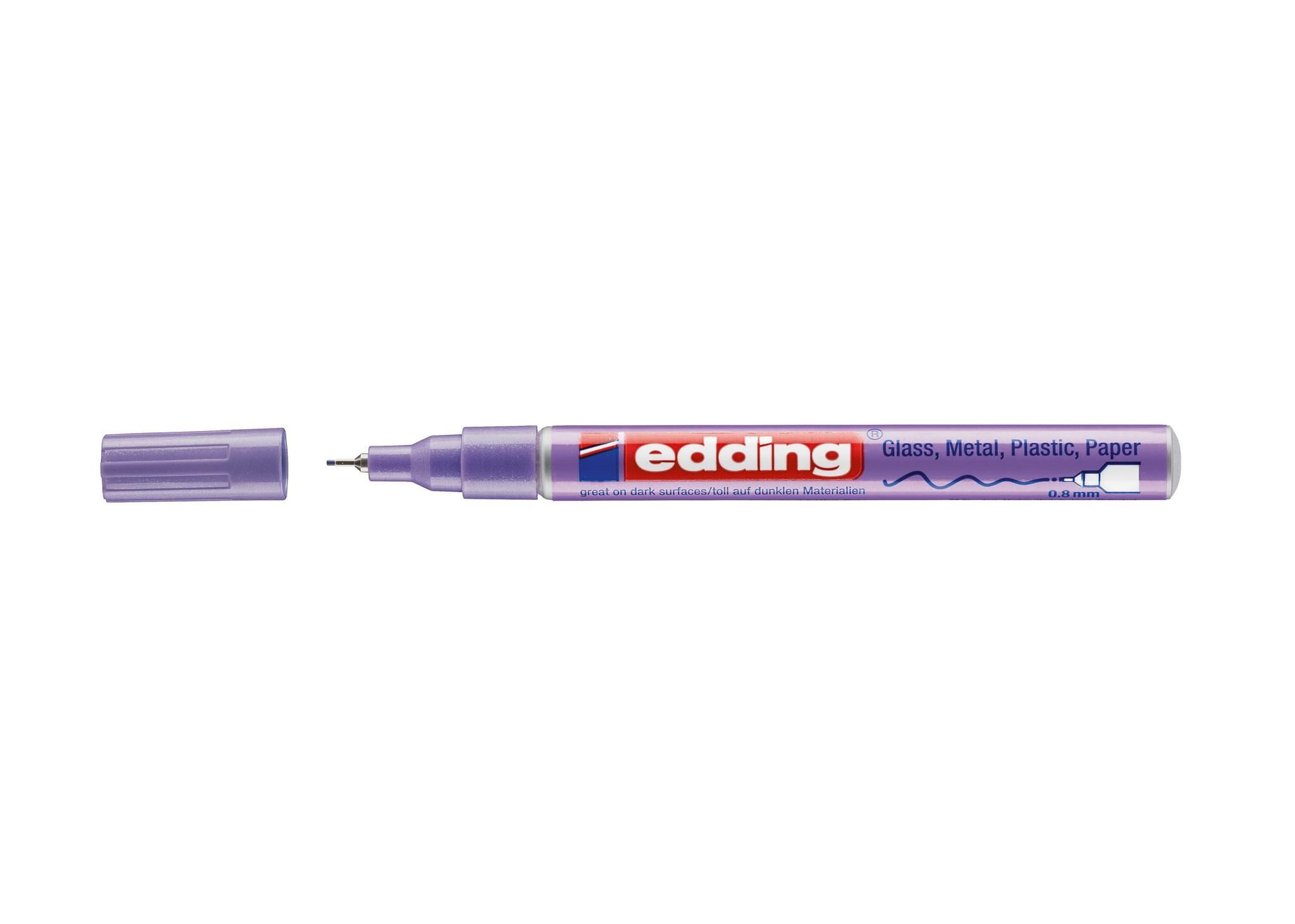 edding Malstift Edding Glanzlackmarker 780 violett-metallic
