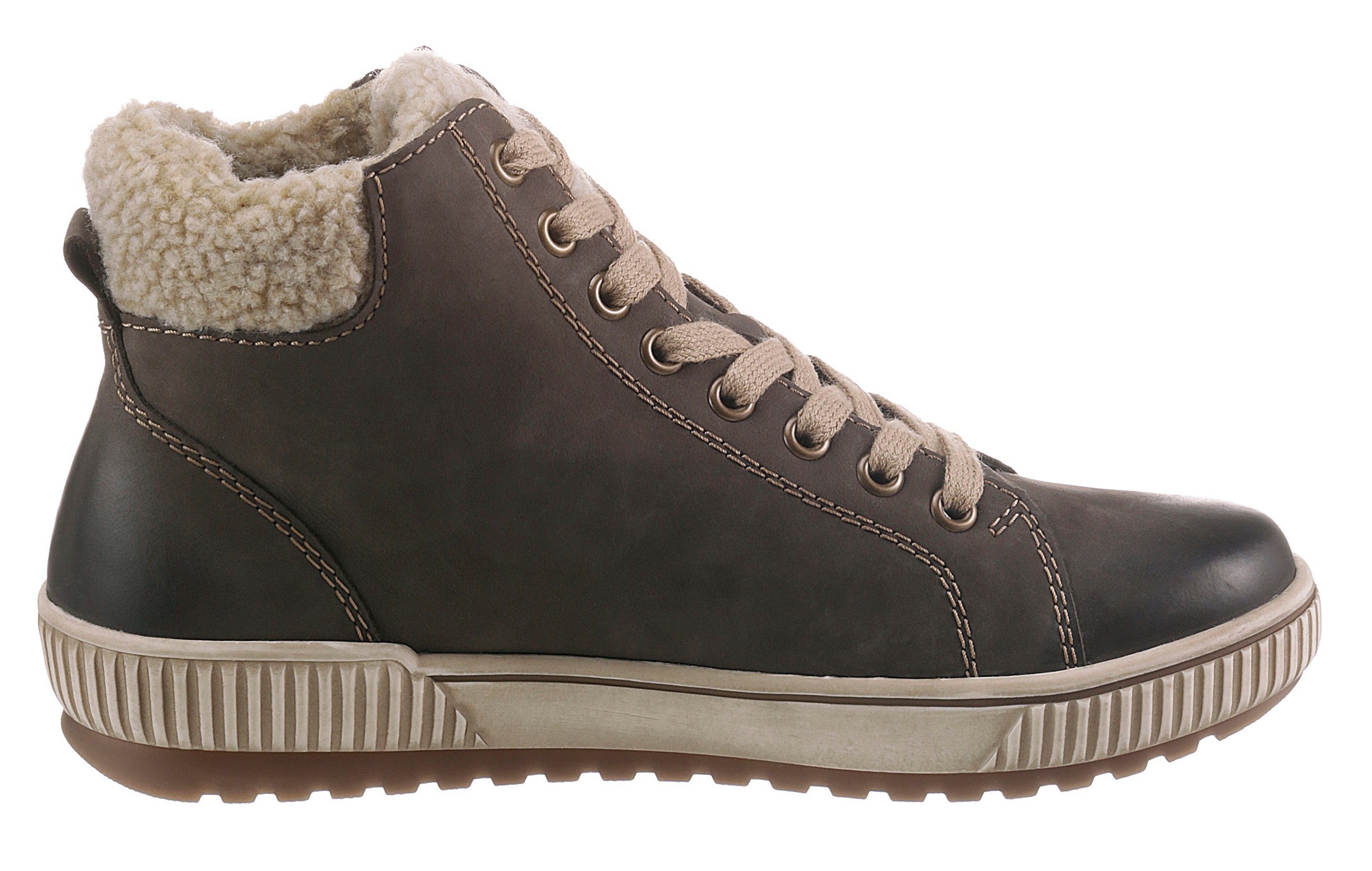 taupe-used mit Winterboots Remonte Tex-Ausstattung